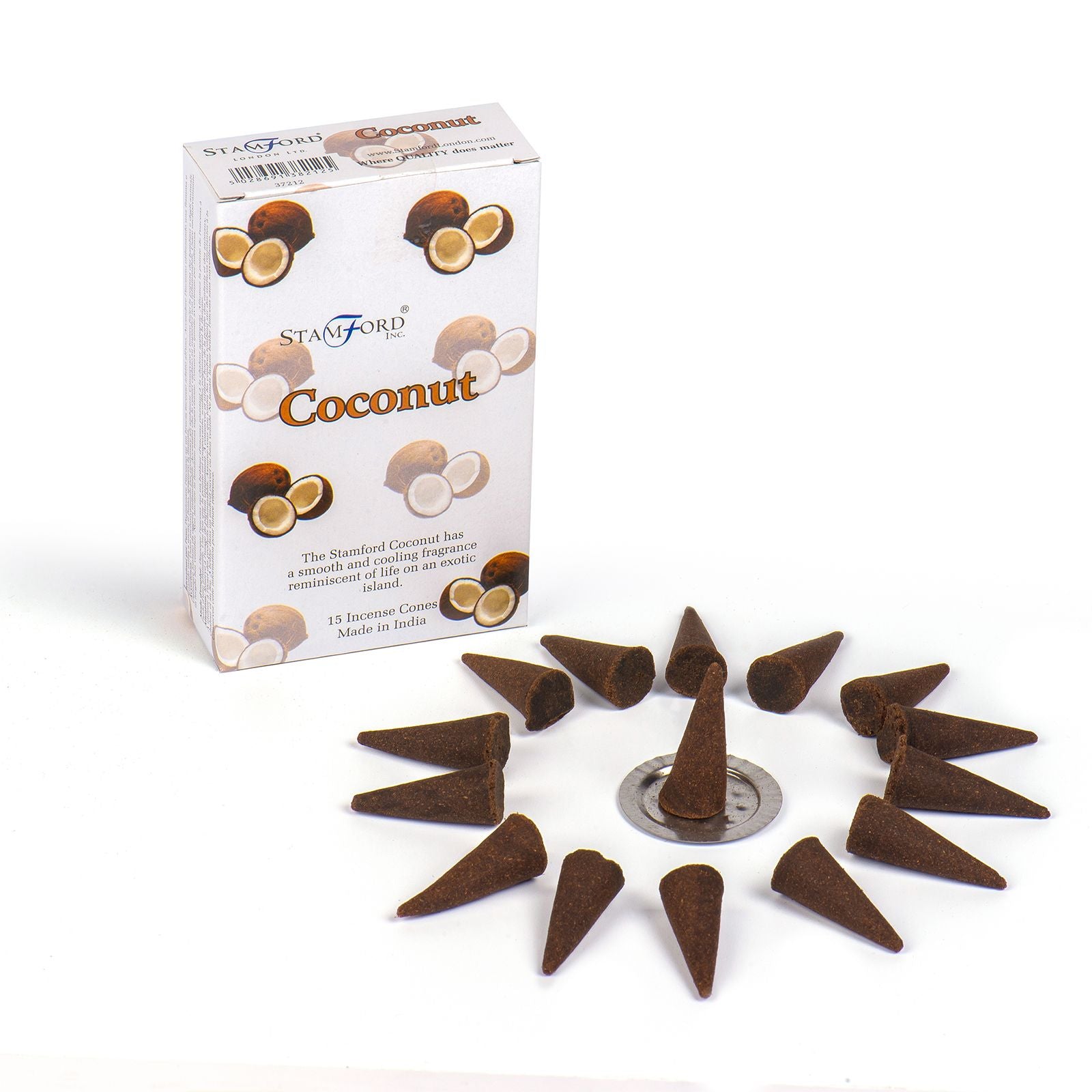 Stamford Incense Cones - Coconut