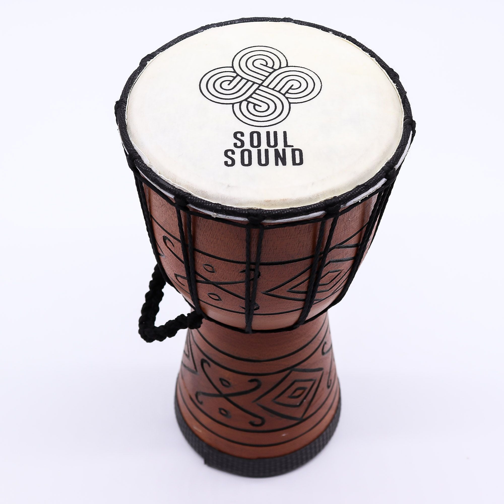 Pro Djembe Drum Small - Soul Sound (low) - Small 30cm (15cm Diia)