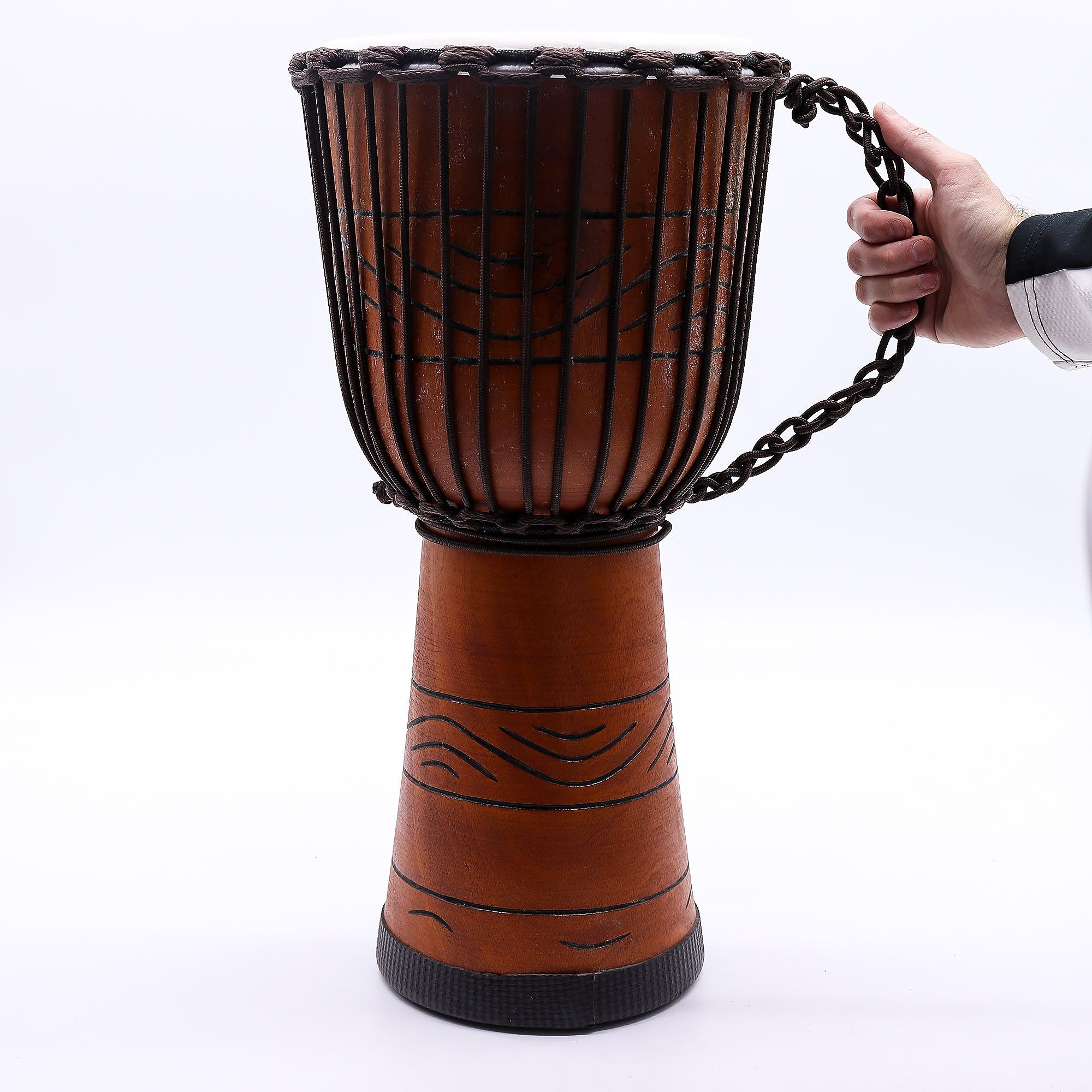 Pro Djembe Drum Large - Freedom Rhythm (high) - 50cm (22cm Diia)