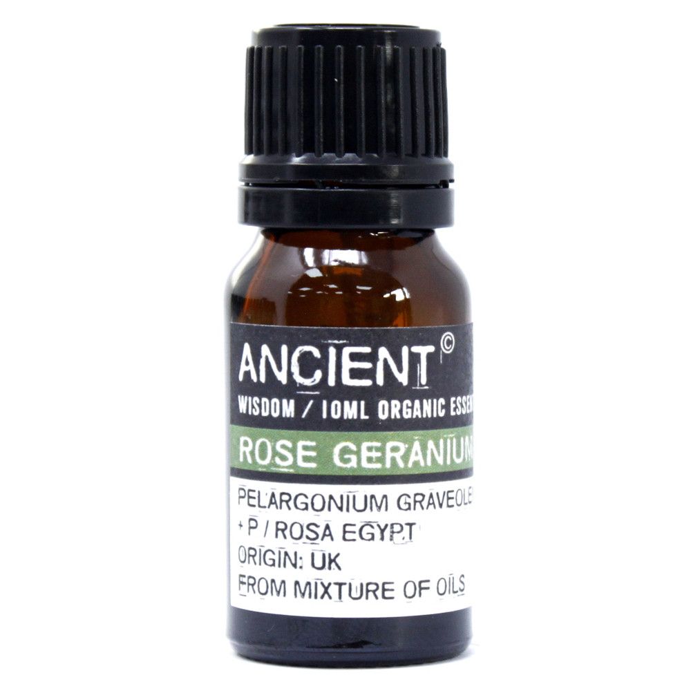Essential Oil 10ml (Organic) - Rose Geranium