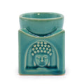 Buddha Burner Square - Soft Turquoise