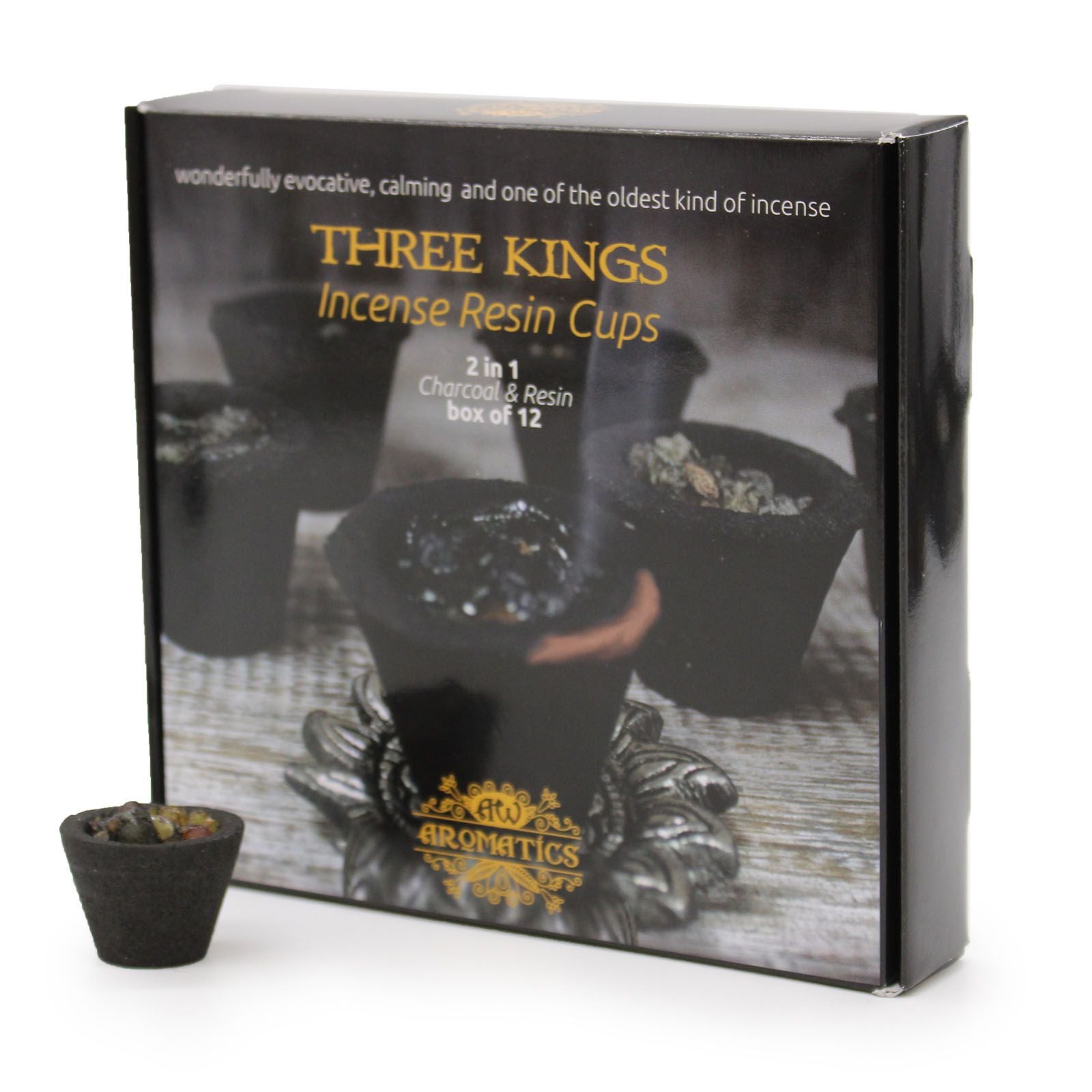 12 Resin Cups - Three Kings