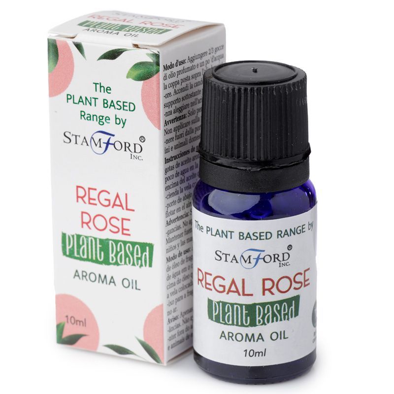 Plant Based Aroma Oil 10ml - Regal Rose