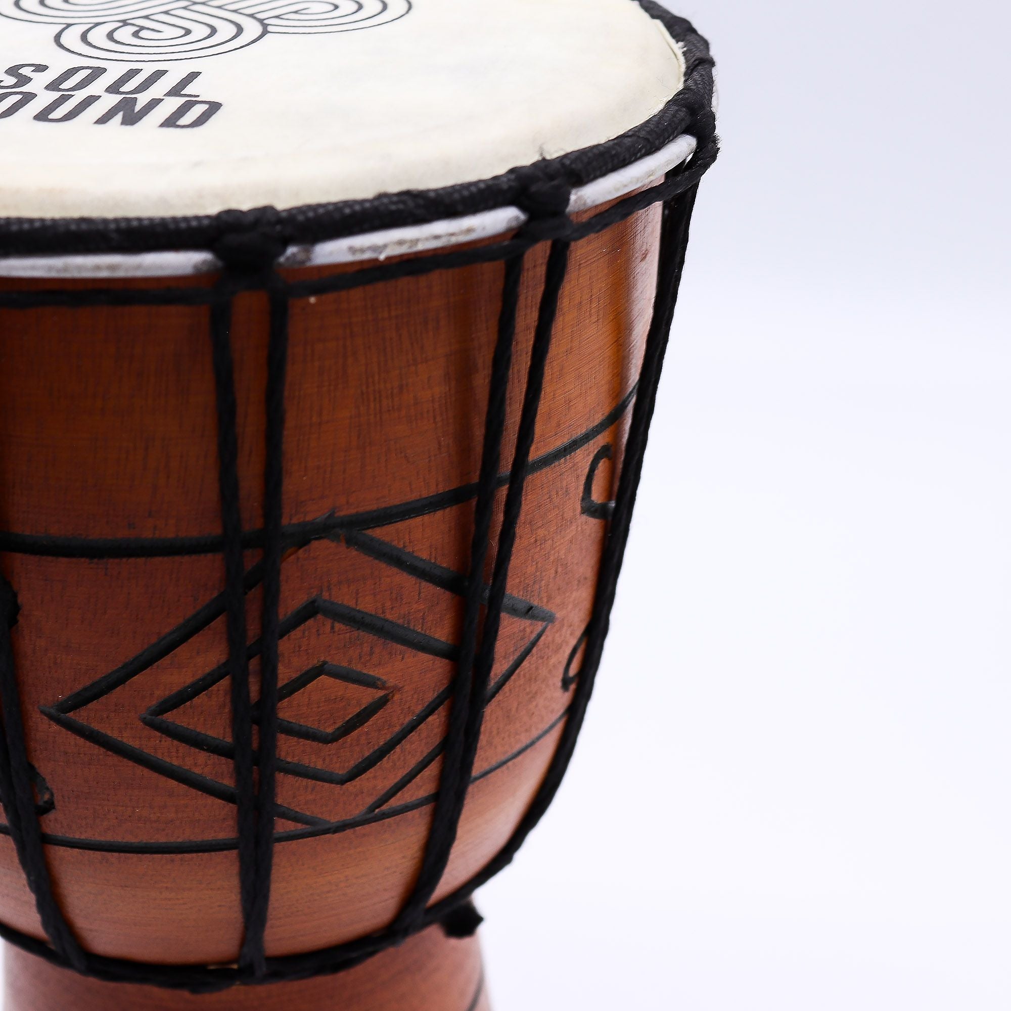 Pro Djembe Drum Small - Soul Sound (low) - Small 30cm (15cm Diia)