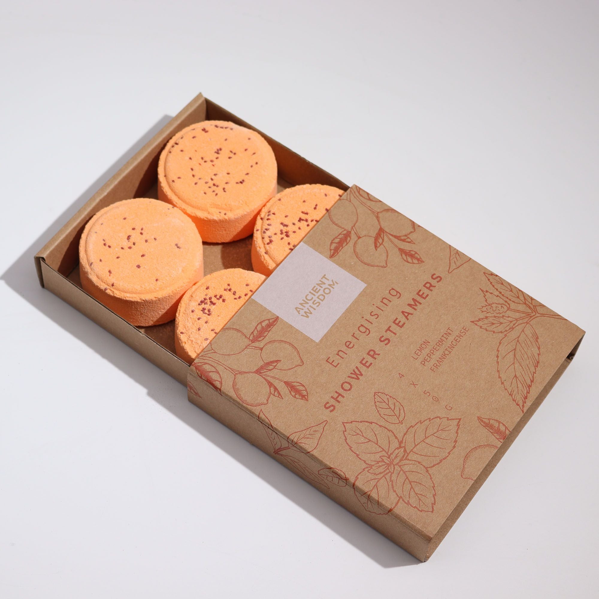 Zen Shower Steamers Set – Energising (Orange)