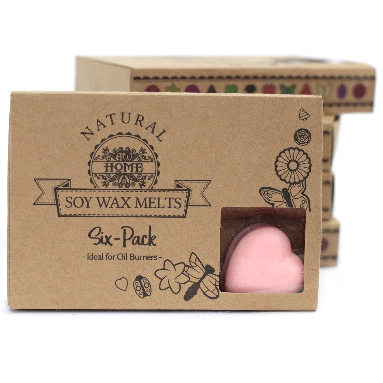 Box of 6 Wax Melt Hearts - Dragon's Blood