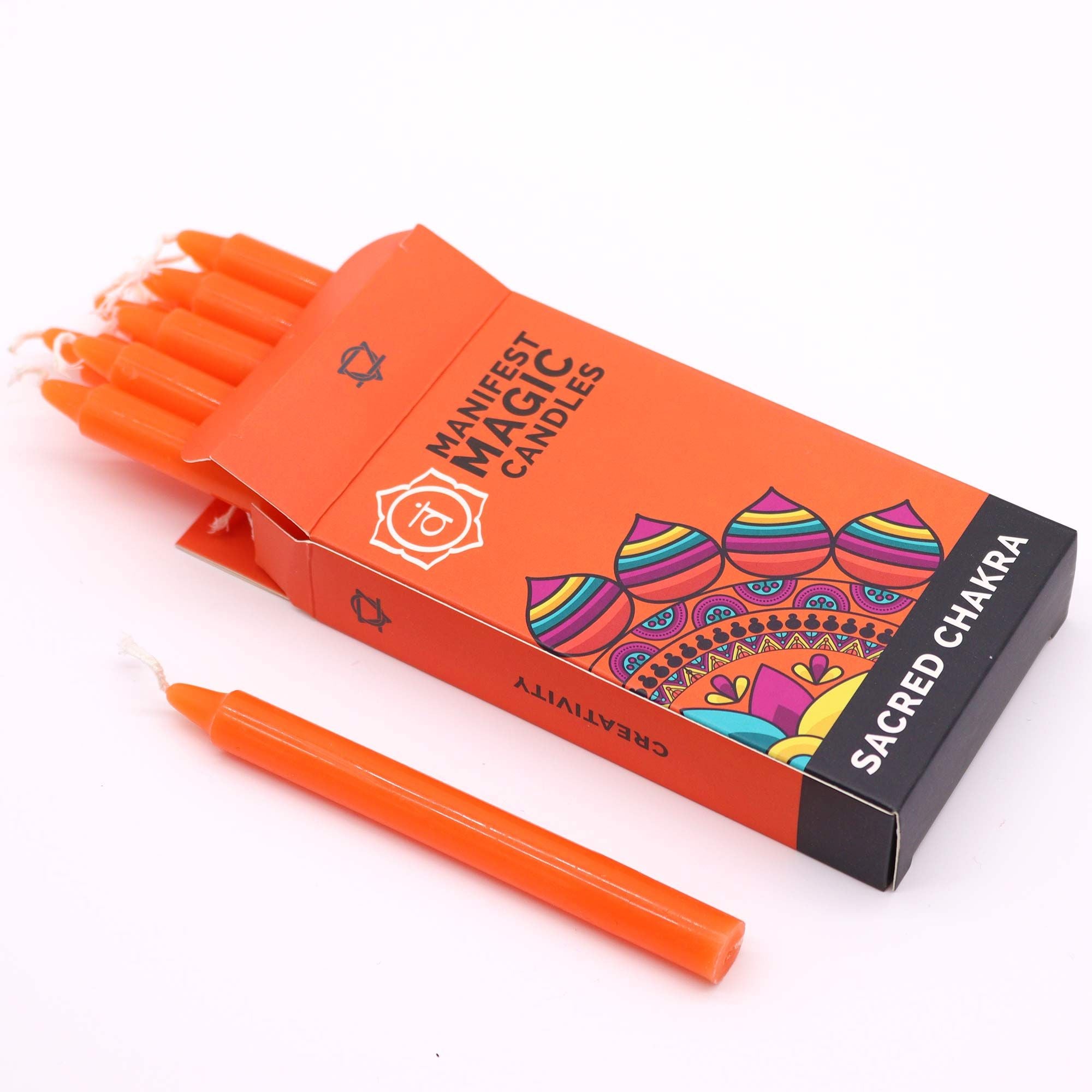 Manifest Magic Candles 12 Pack – Sacral Chakra