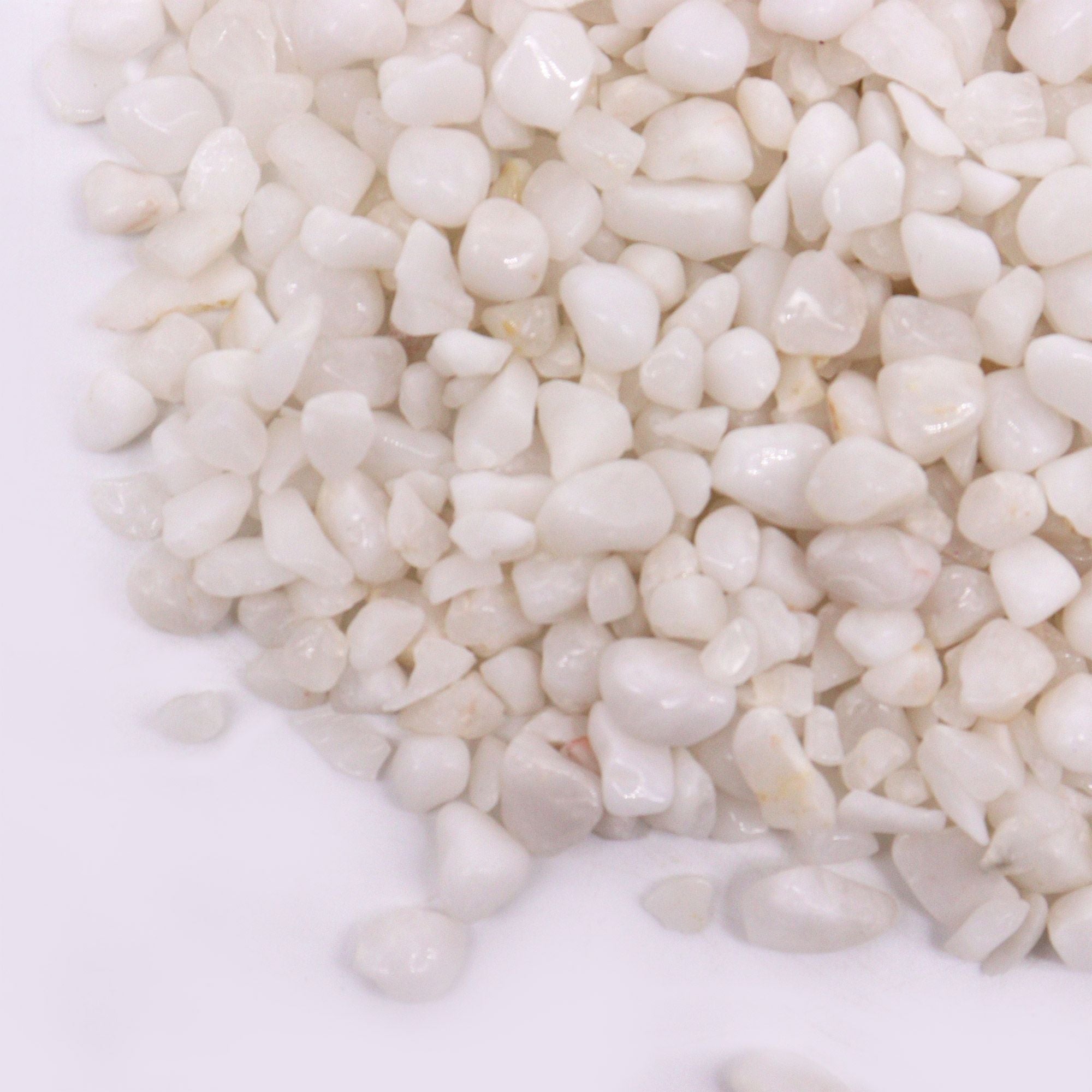 Gemstone Chips 1KG - White Quartz