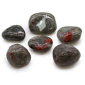African Tumble Stone x6 - Large - Bloodstone (Sephtonite)