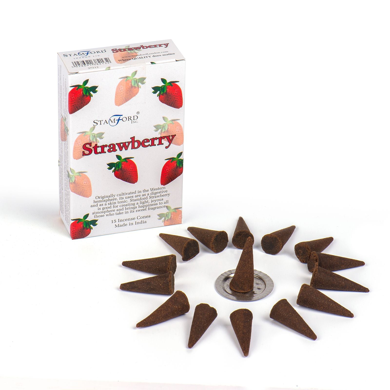 Stamford Incense Cones - Strawberry
