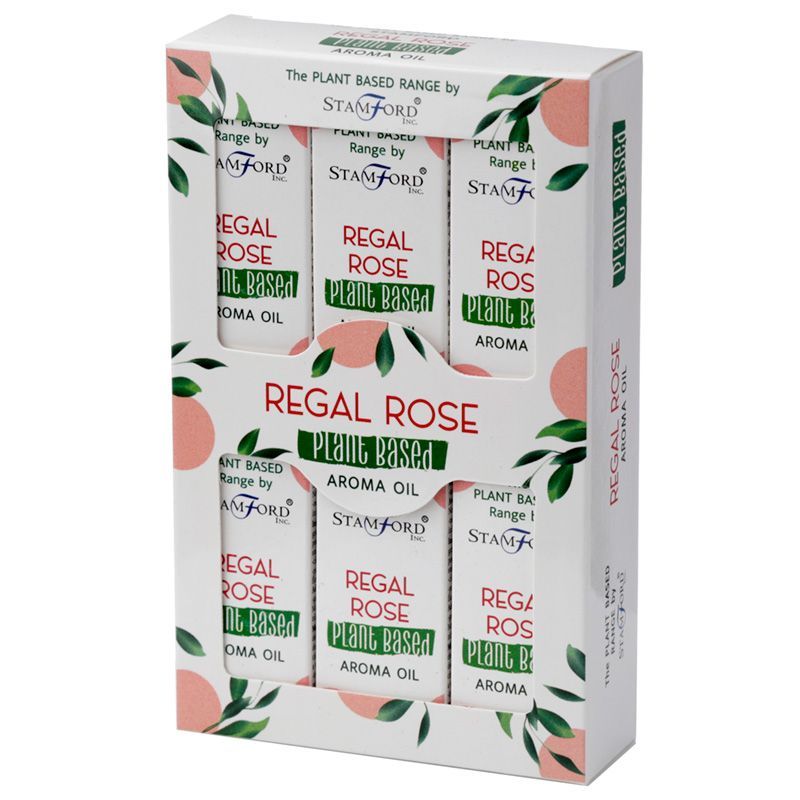 Plant Based Aroma Oil 10ml - Regal Rose