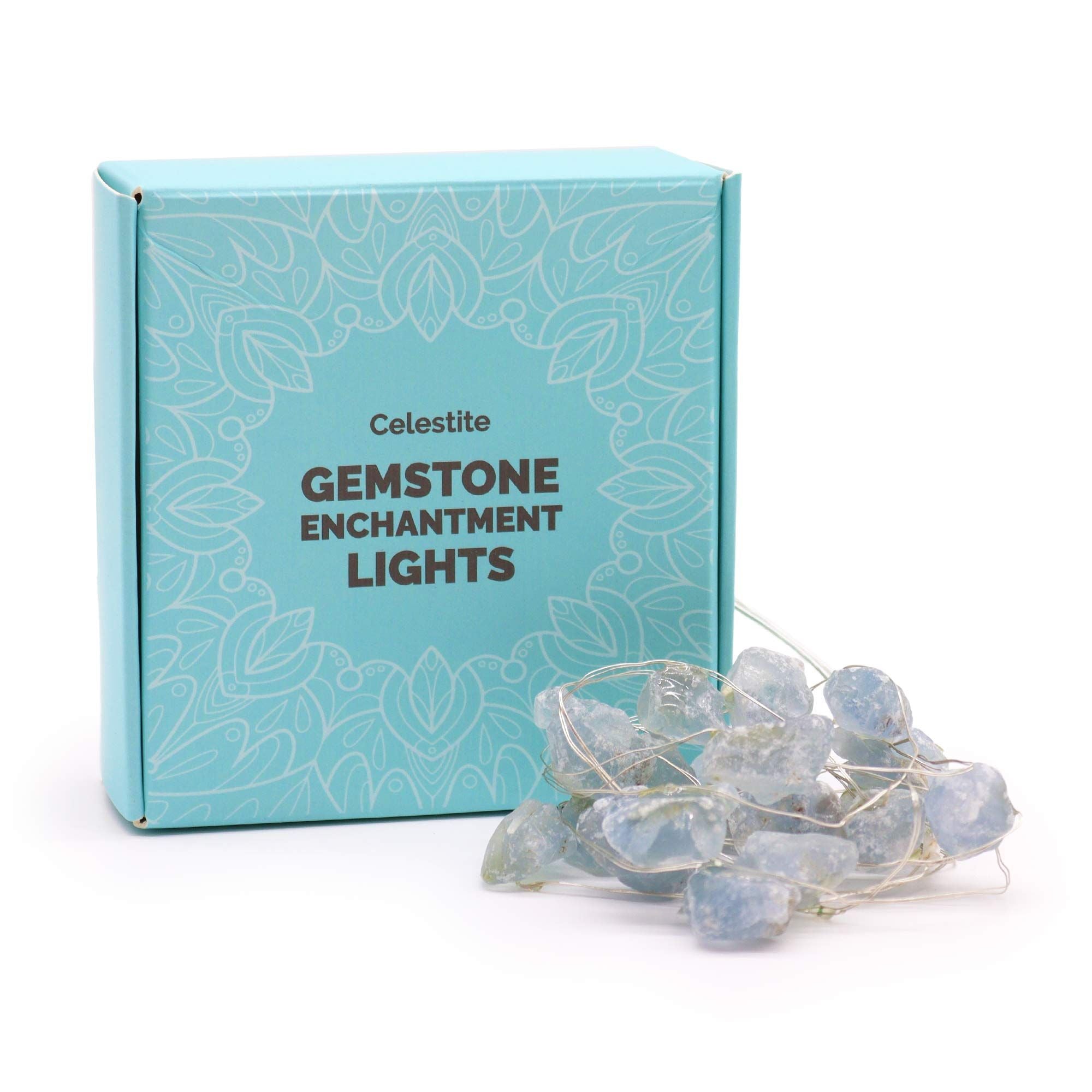 Gemstone Enchantment Lights - Celestite Blue