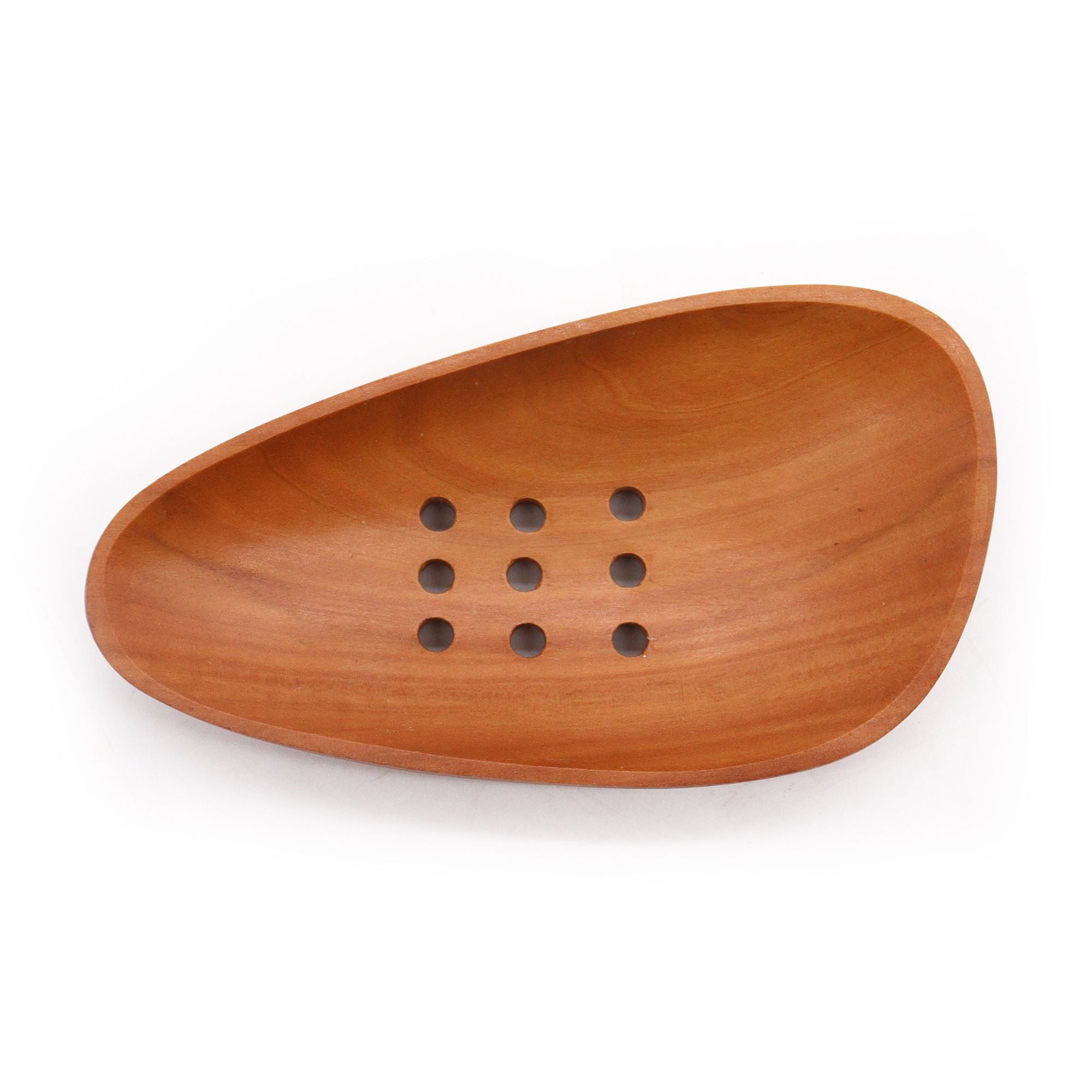 Mahogany Soap Dish - Pebble