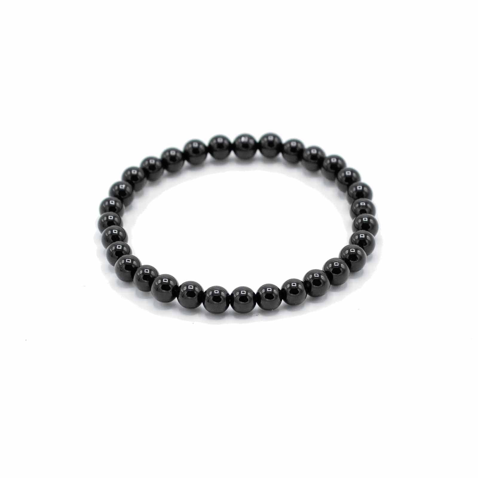 Gemstone Manifestation Bracelet - Black Agate (Protection)