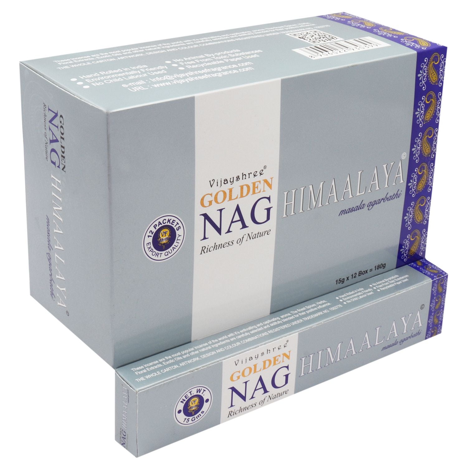 Golden Nag 15g - Himalaya rökelse
