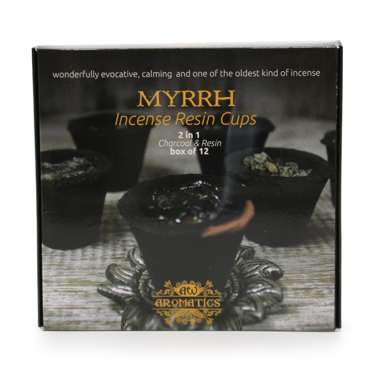 12 Resin Cups - Myrrh