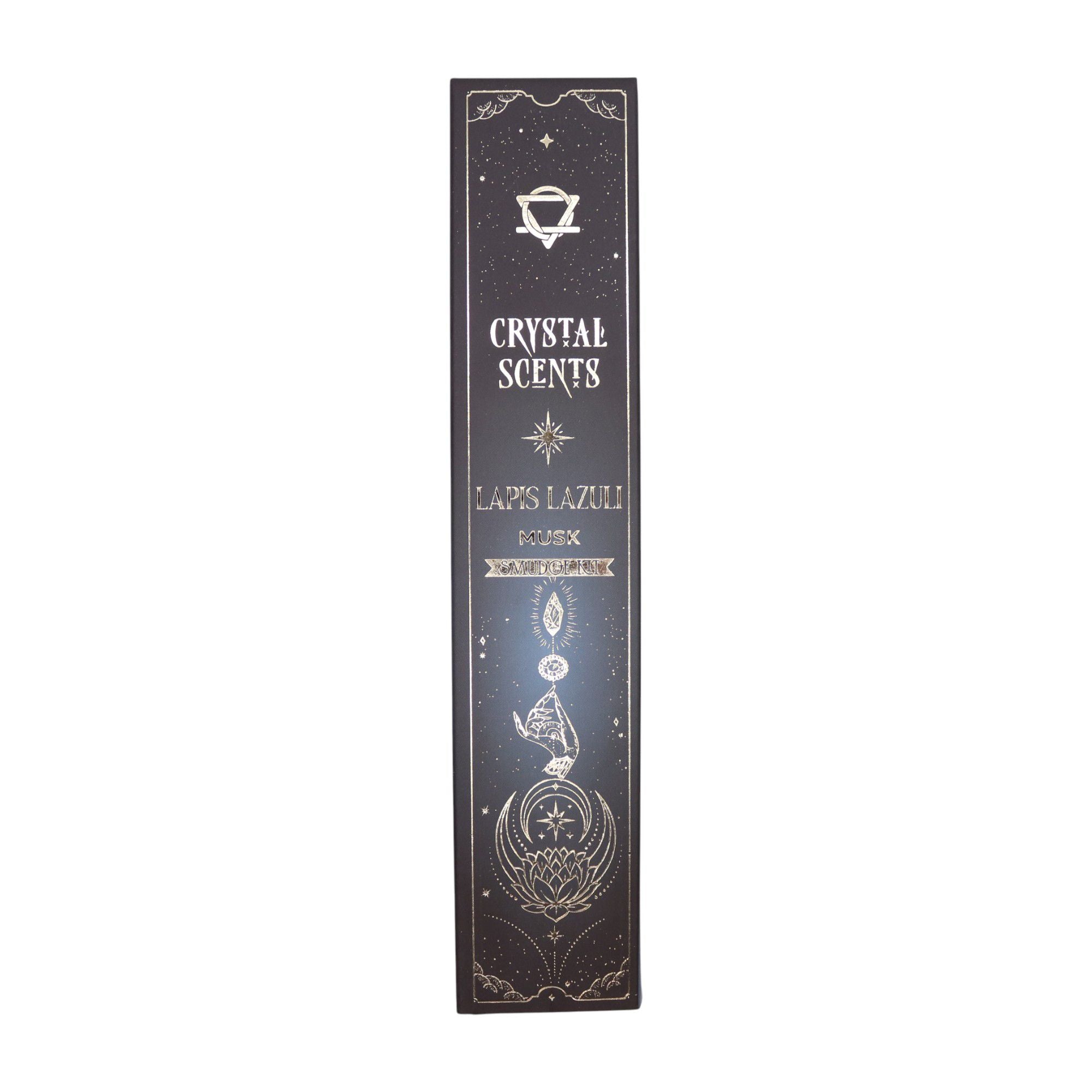 Crystal Scents Smudge Incense - Lapis Lazuli - Musk
