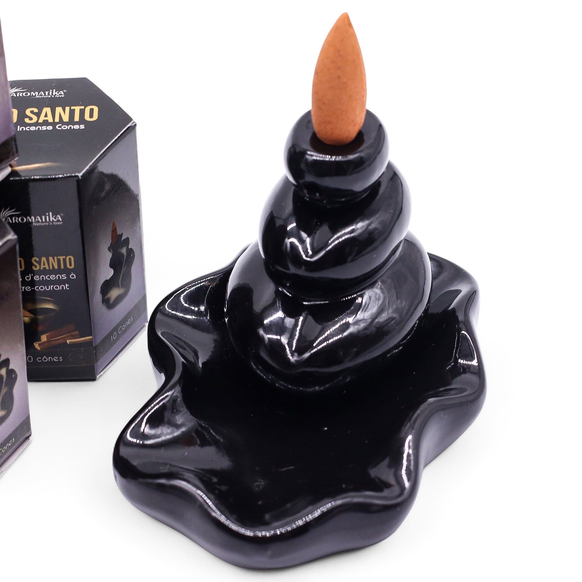 Masala Backflow Incense Cones - Palo Santo