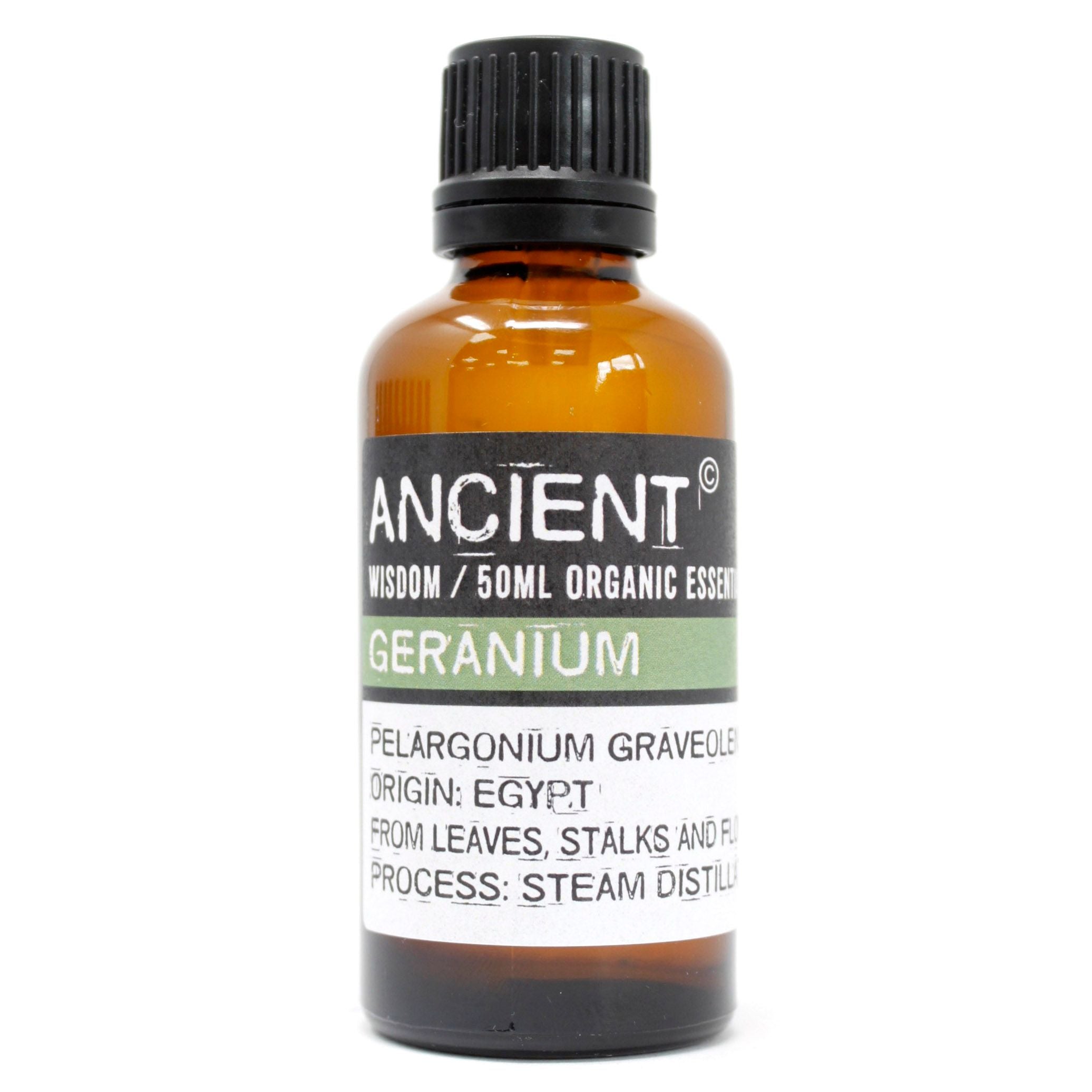 Essential Oil 50ml (Organic) - Geranium