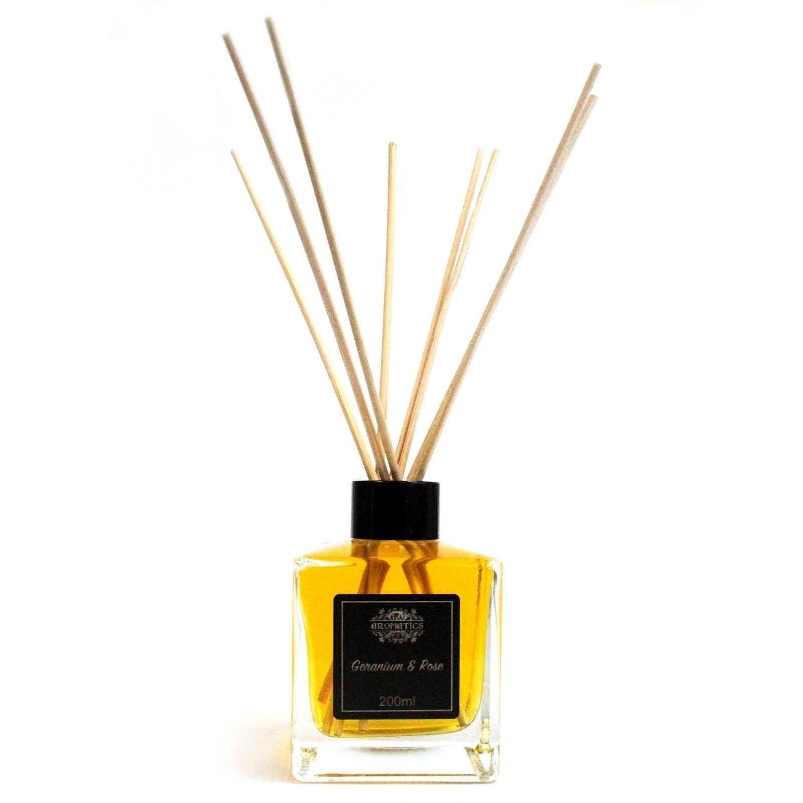 Reed Diffuser 200 ml – Geranium & Rose