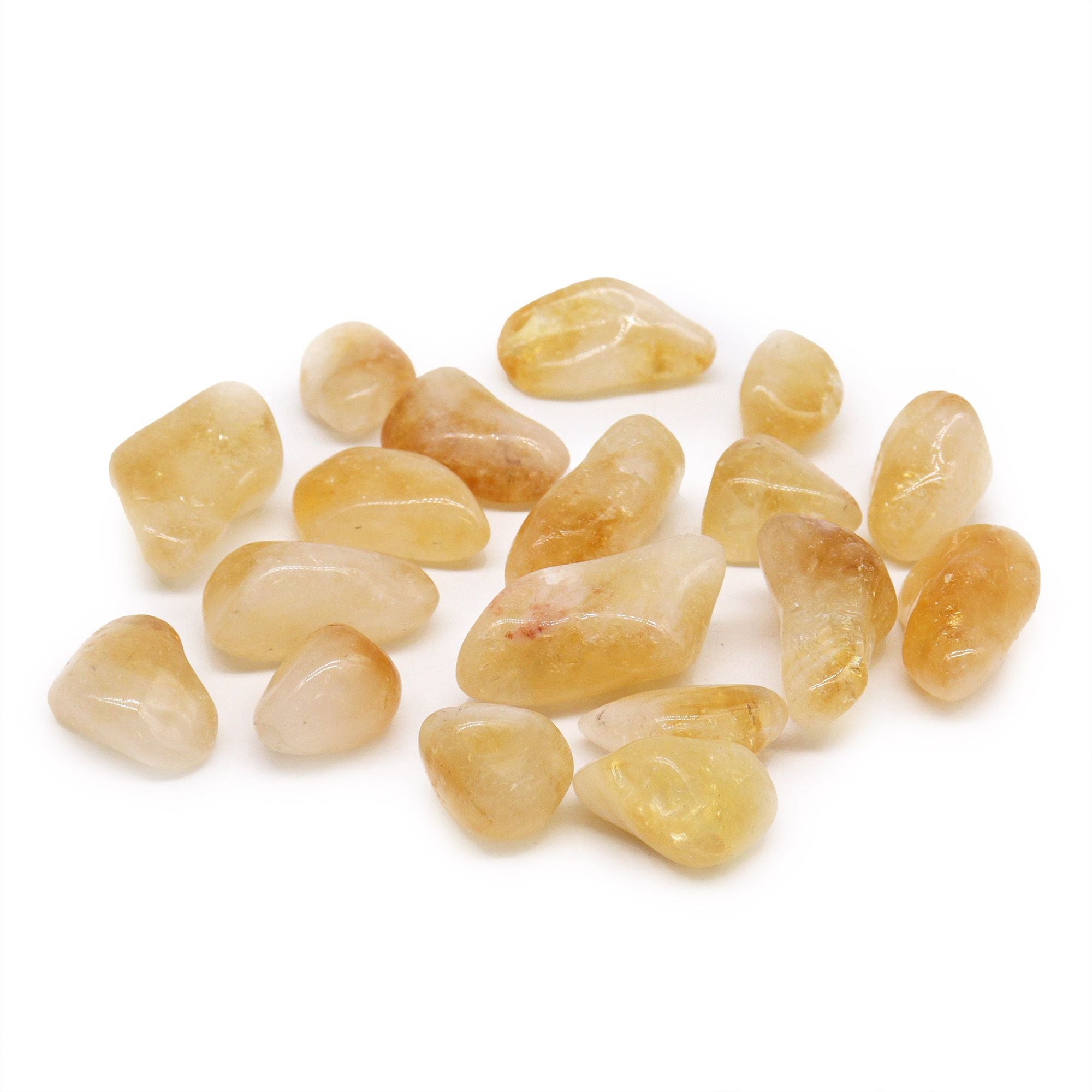 Tumble Stone x24 - Citrine Quartz (A Grade)