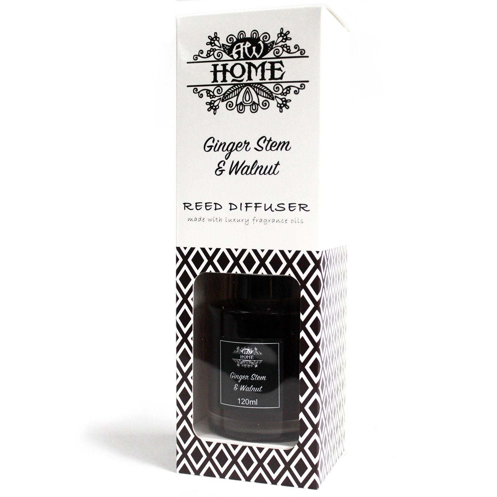 Reed Diffuser 120 ml – Ginger Stem & Walnut