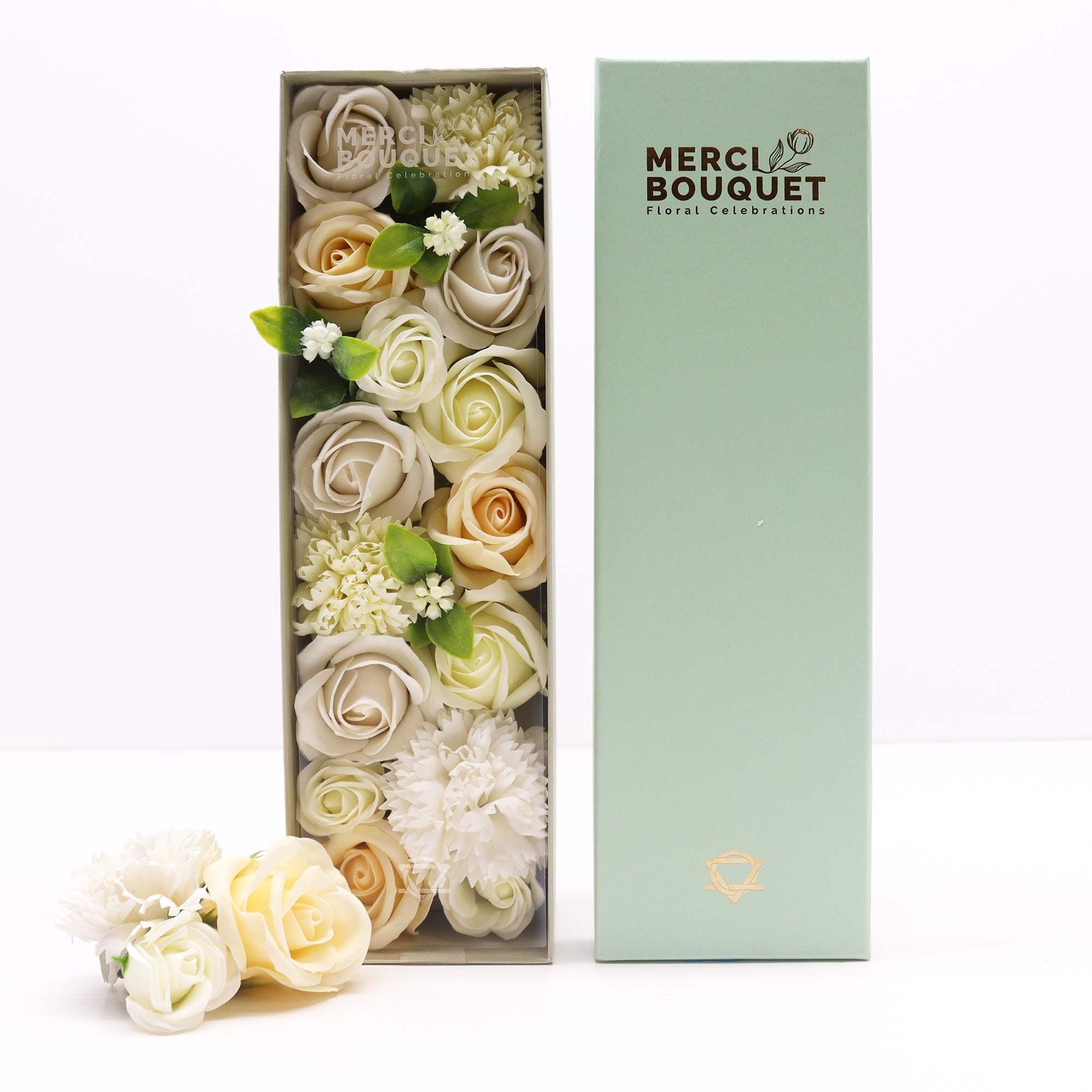 Merci Long Gift Box – Wedding Blessings White & Ivory