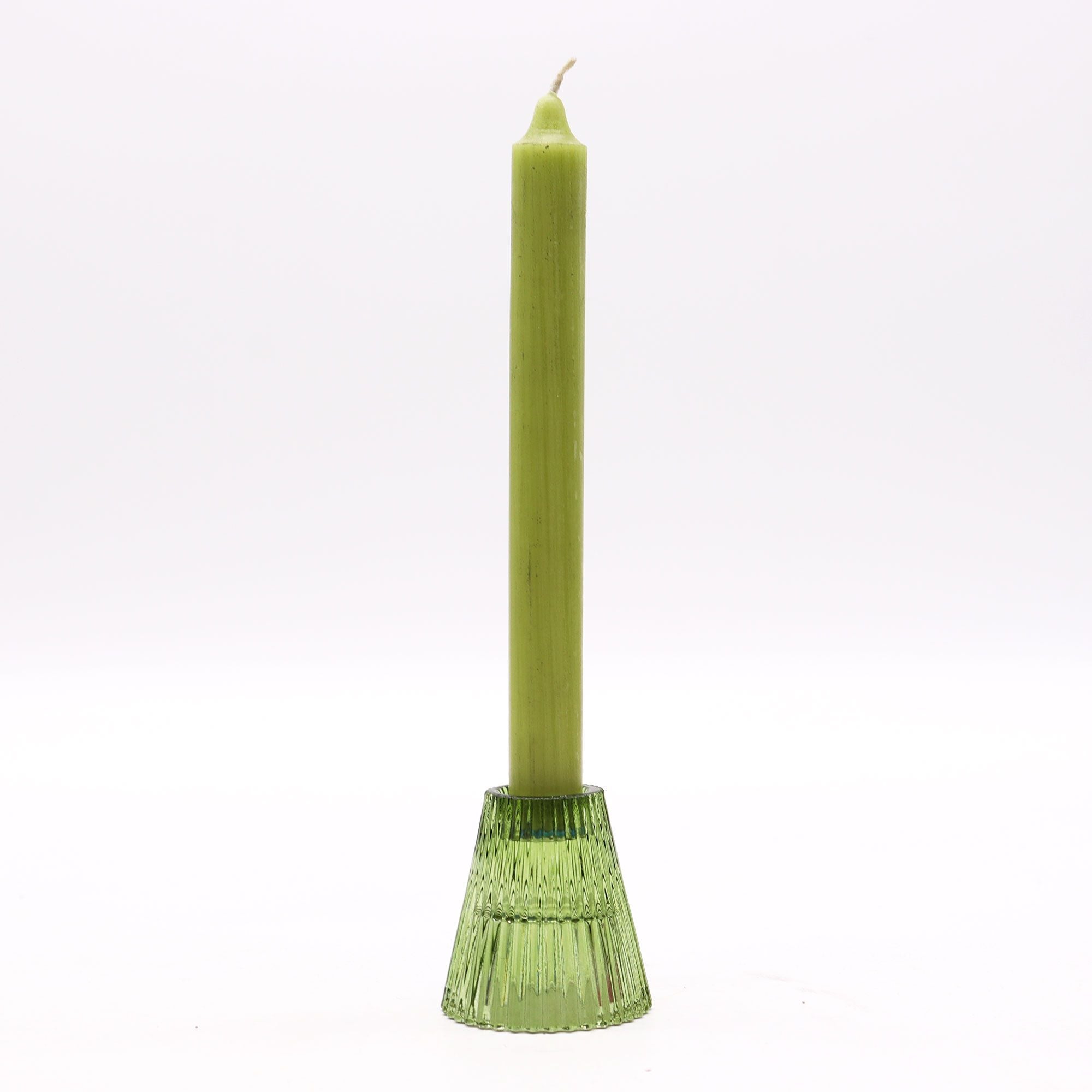 Flip Dinner Candle Tealight Holder Set of 2 – Garden Jade