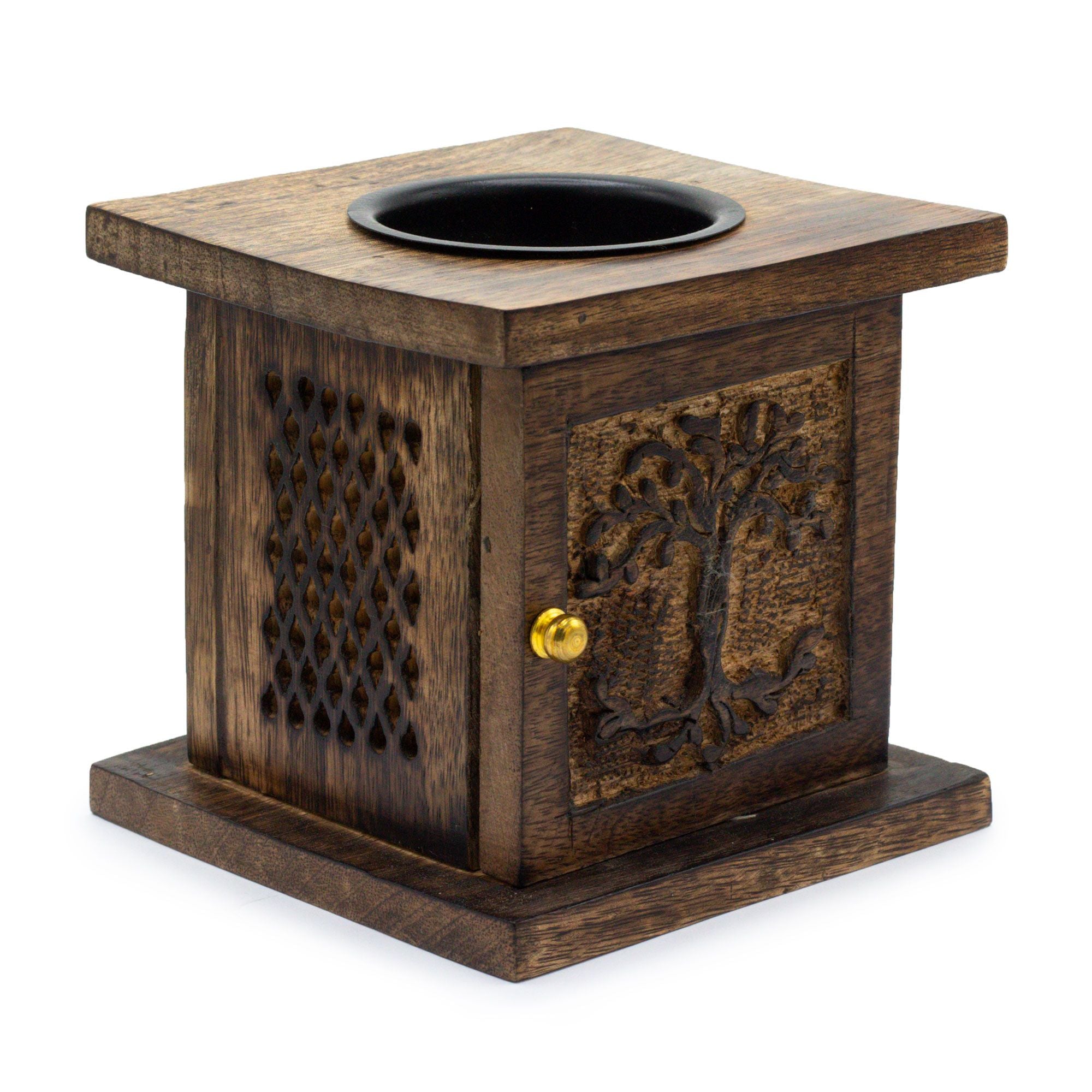 Mango Box Burner Large - Tree of life