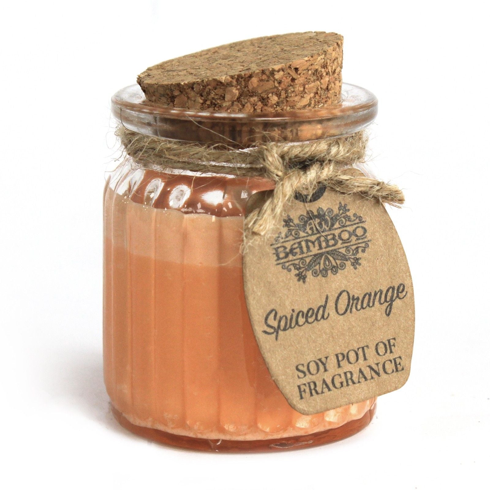 Soy Fragrance Candle Pot – Spiced Orange