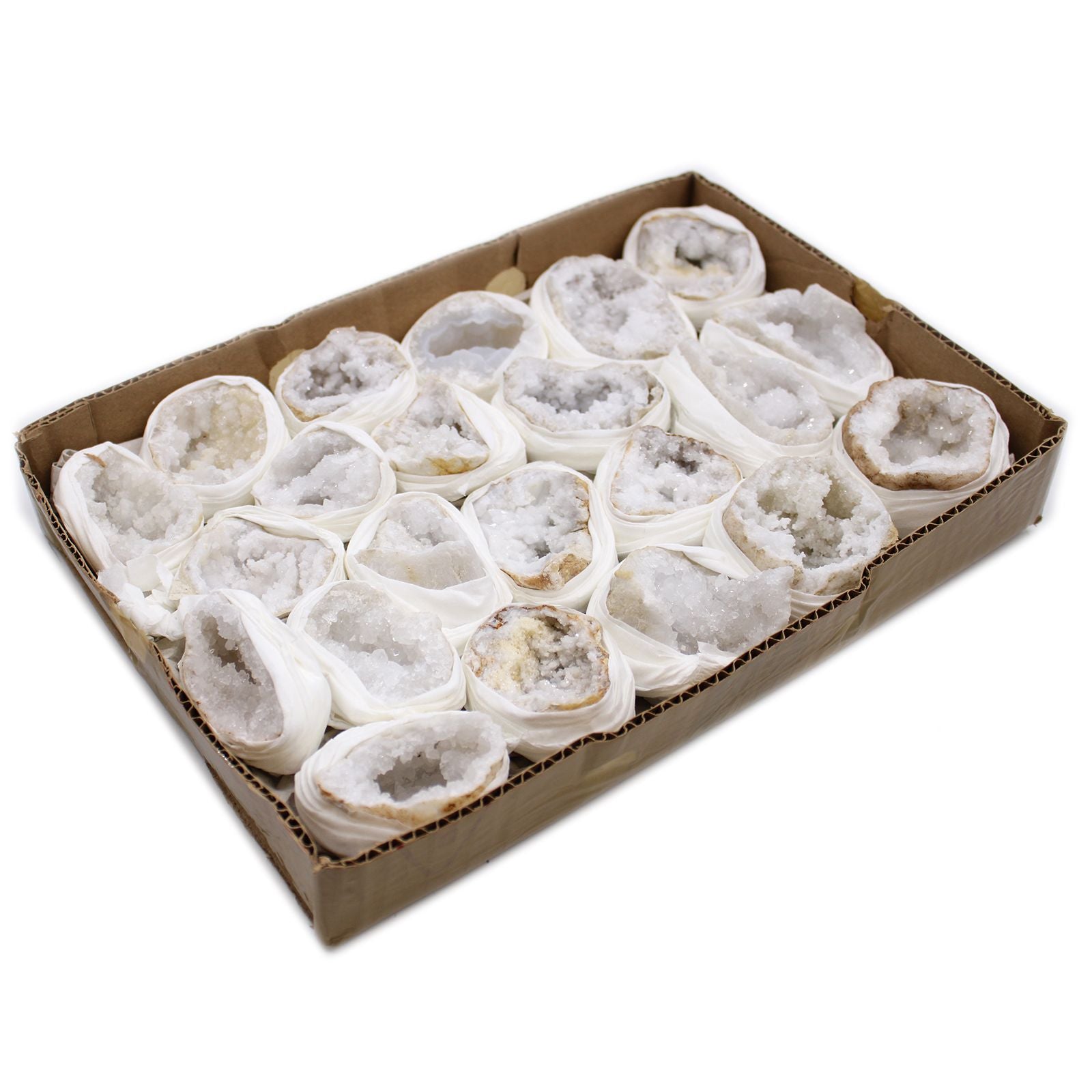 Mineralien – Calcit (ca. 32 Stück pro Schale)