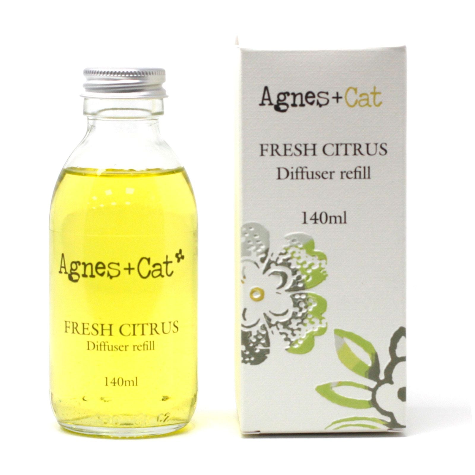 Agnes + Cat Reed Diffuser Refill 140 ml – Citrus