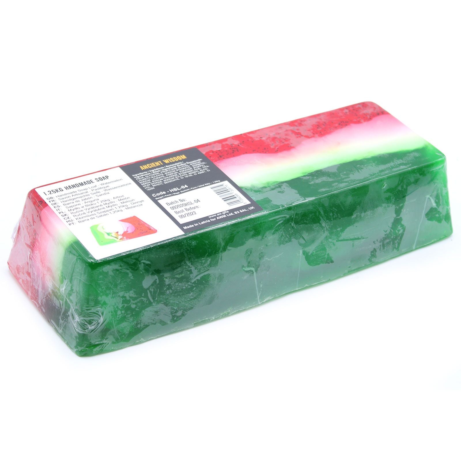 Handmade Soap Slice - Watermelon