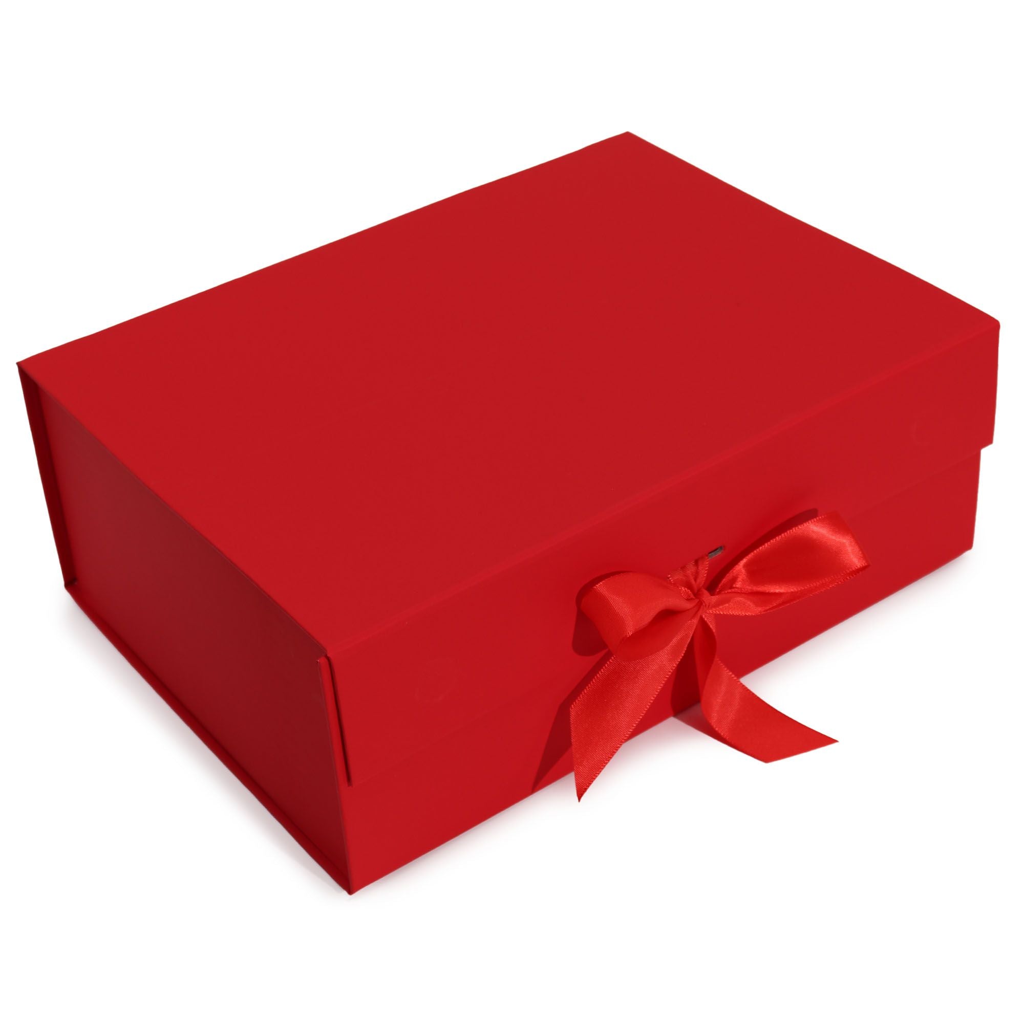 Flat Pack Gift Box - Extra Large - Red