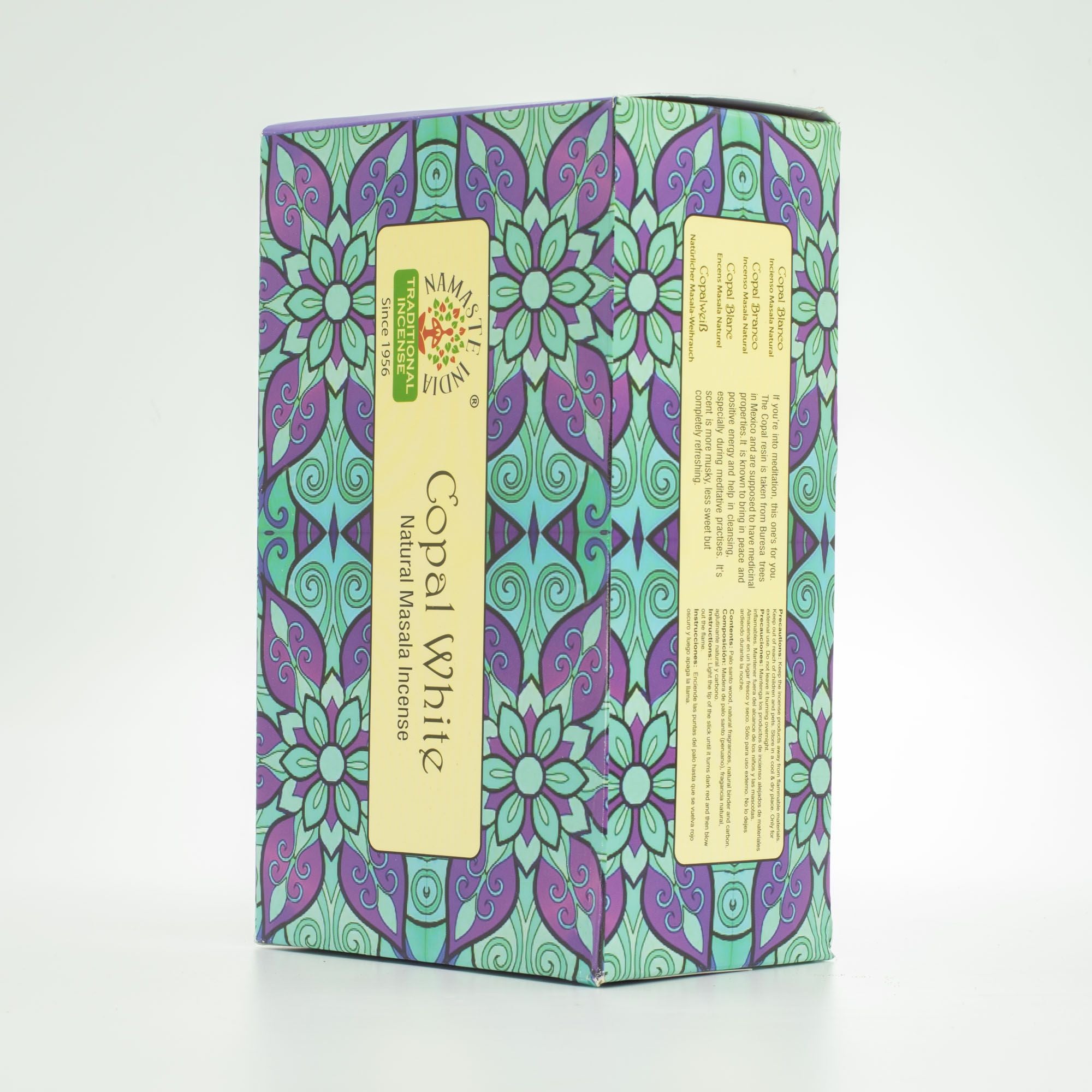 Namaste Mandala Masala Rökelse - Copal White