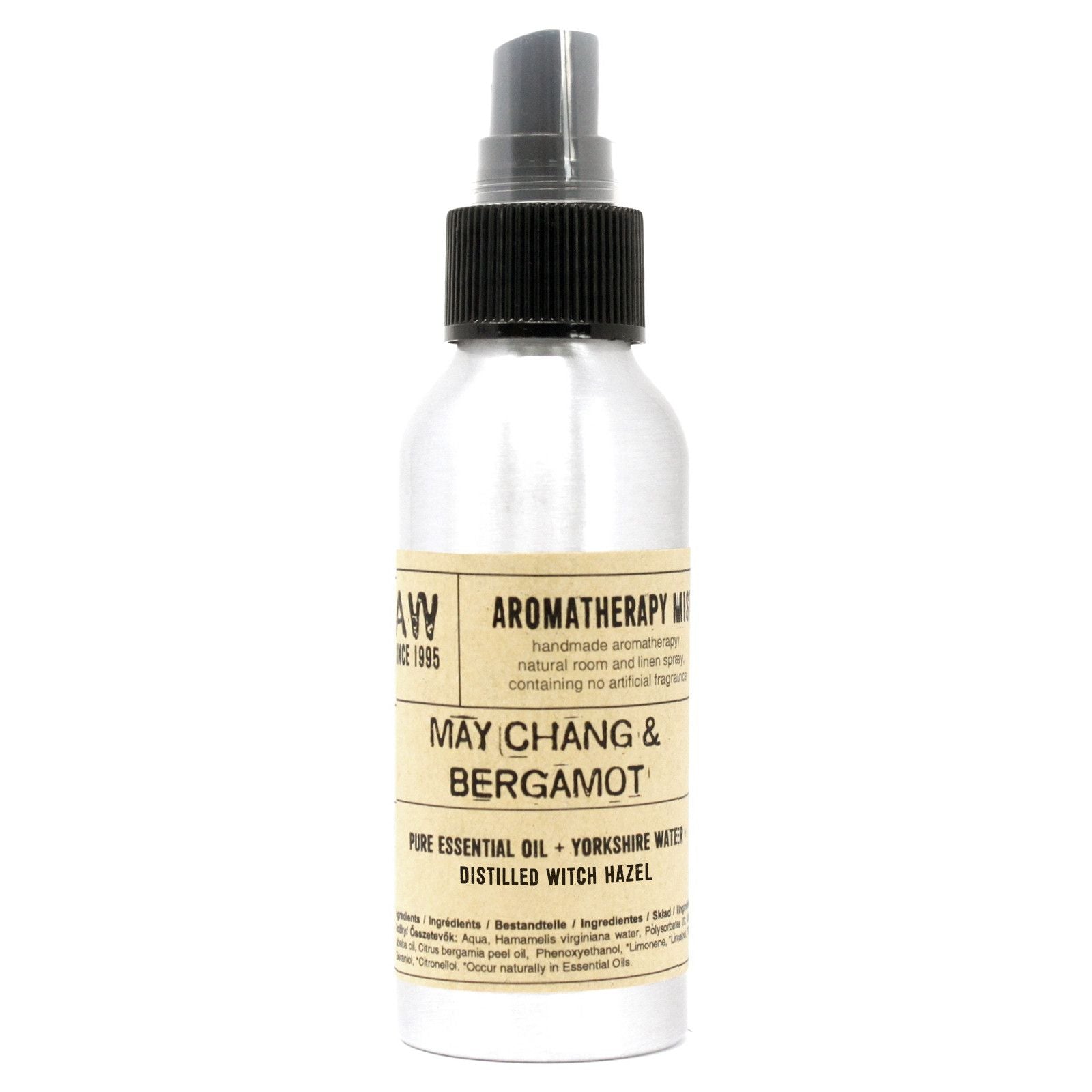 Essential Oil Mist 100ml - May Chang &amp; Bergamot