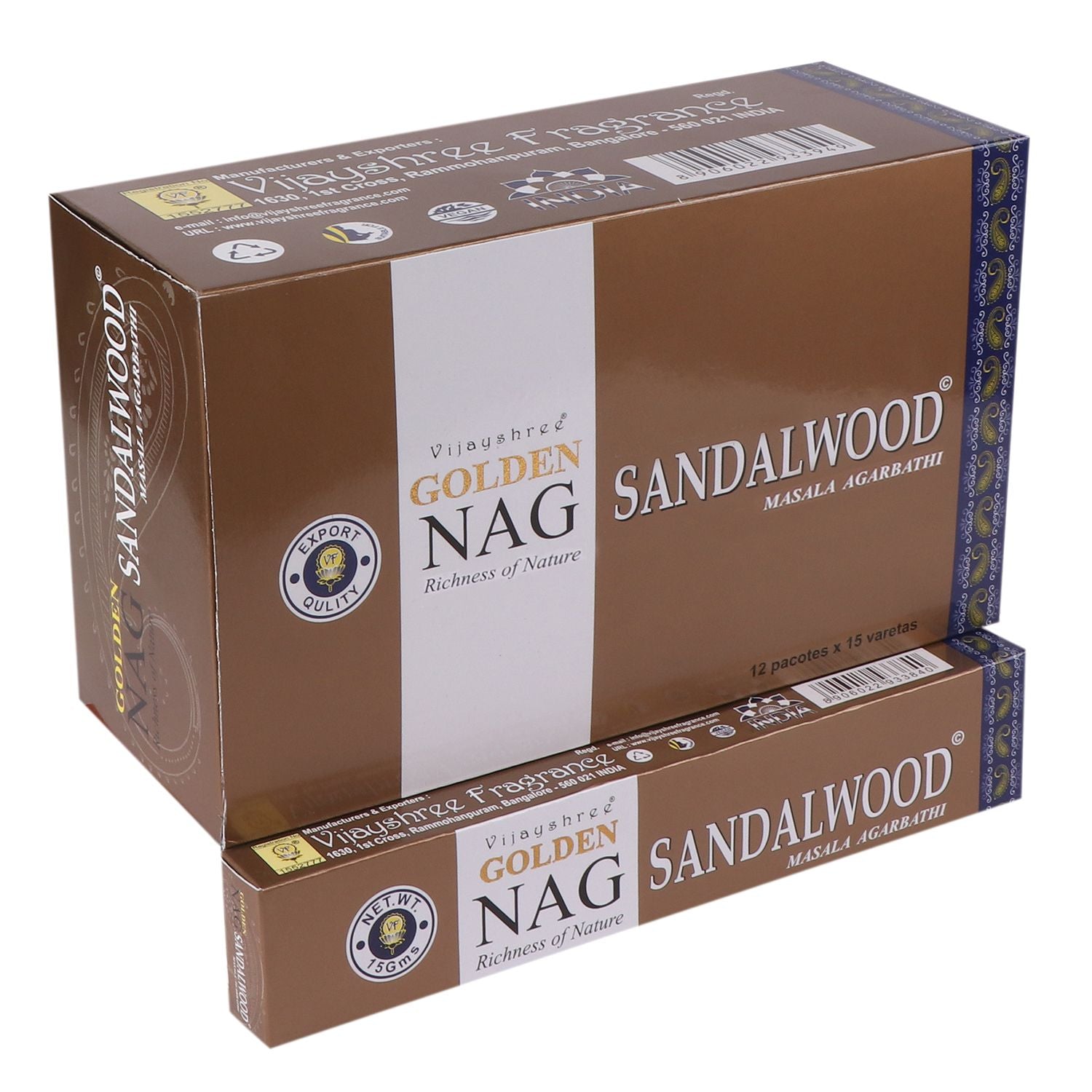 Golden Nag 15g - Sandalwood