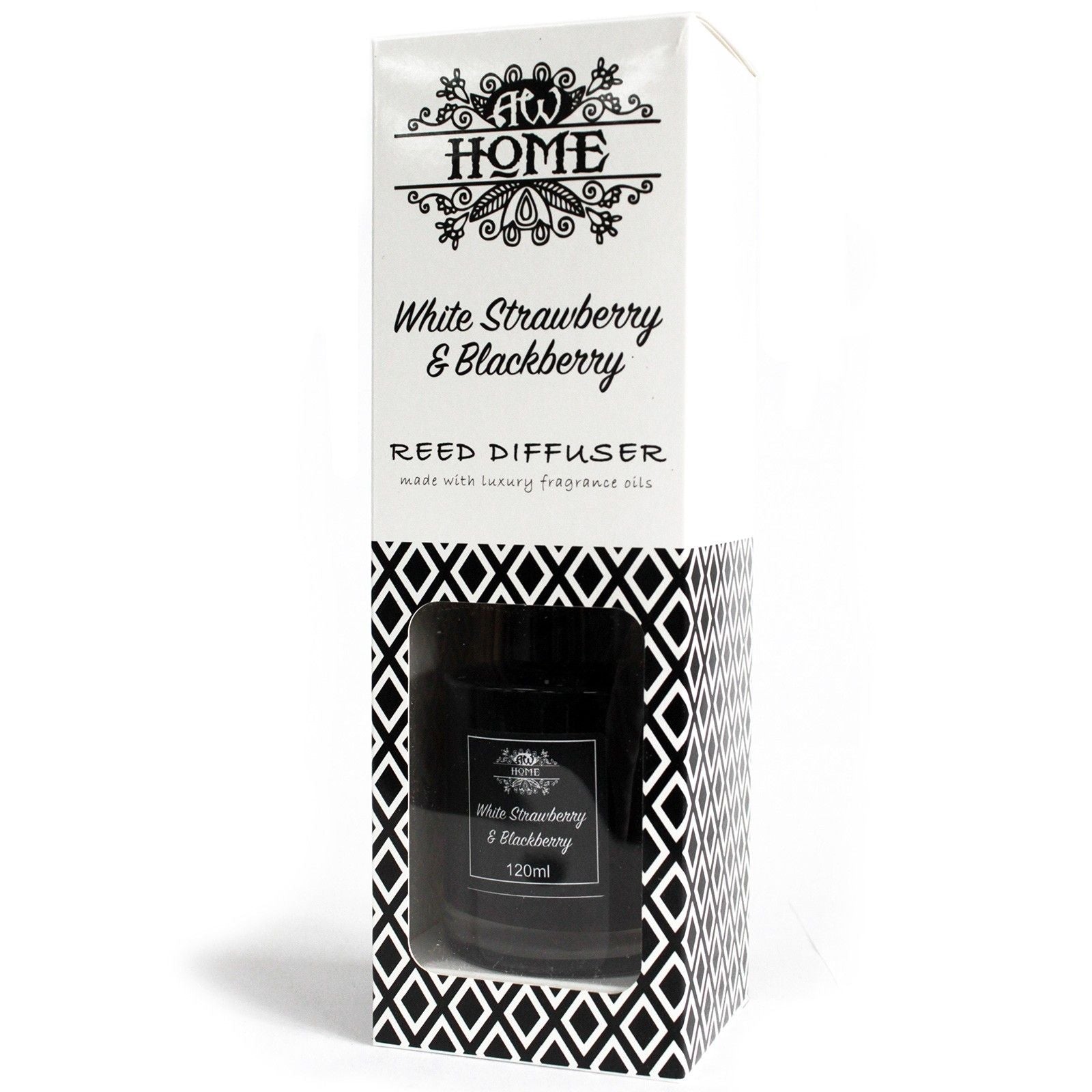 Reed Diffuser 120 ml – White Strawberry & Blackberry