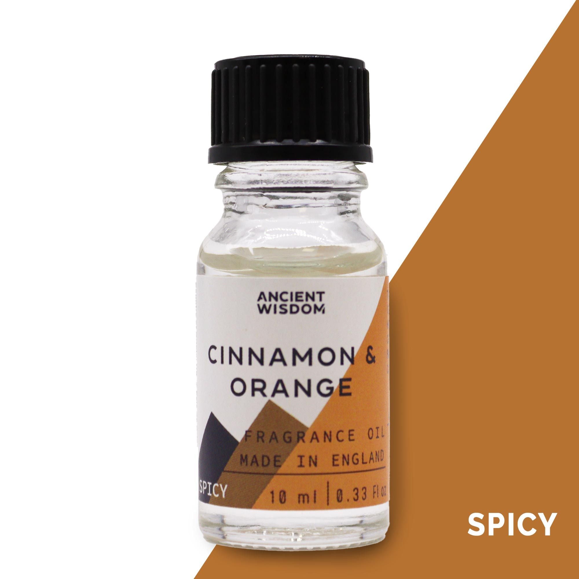 Fragrance Oil 10ml - Cinnamon &amp; Orange