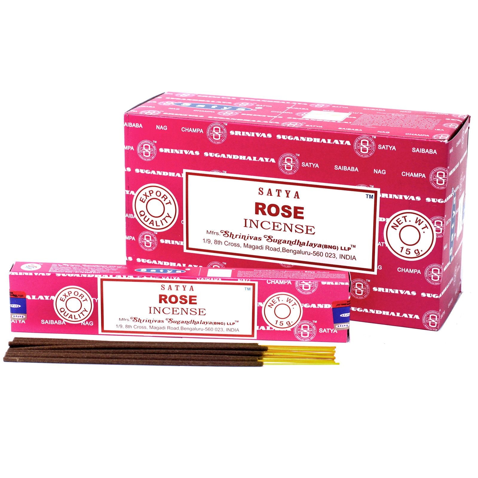 Satya Incense 15g - Rose