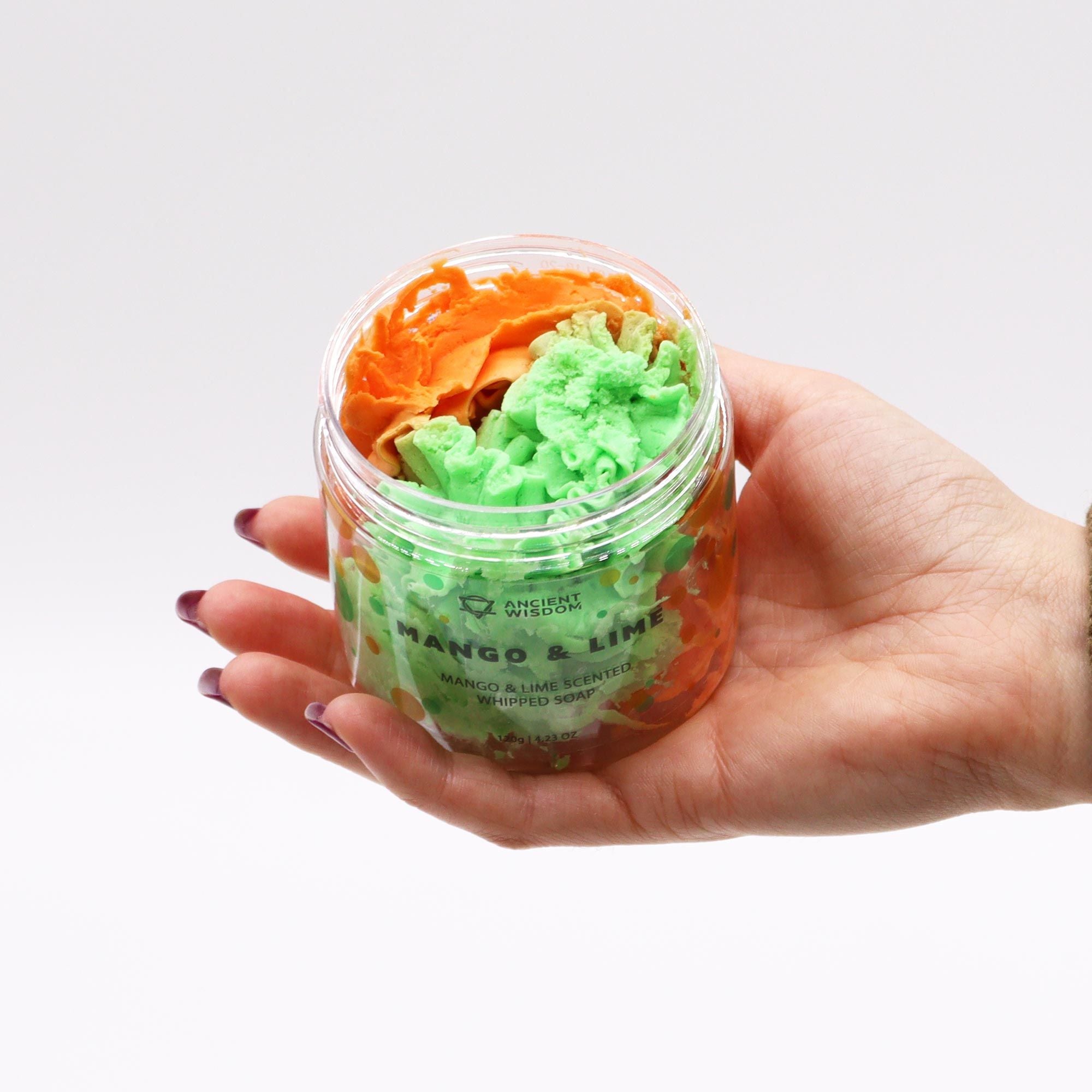 Whipped Soap 120g – Mango & Lime