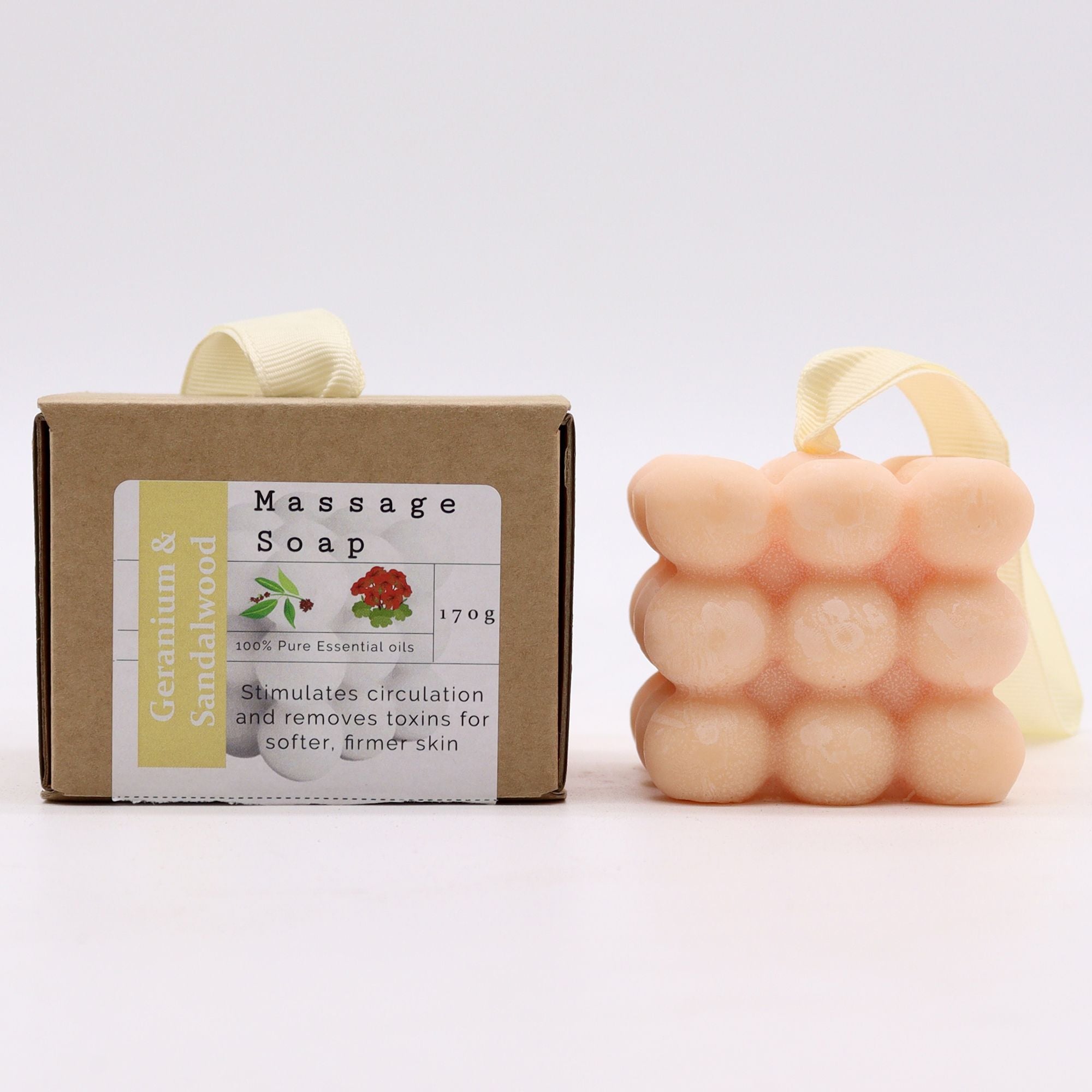 Massage Soaps - Geranium & Sandalwood