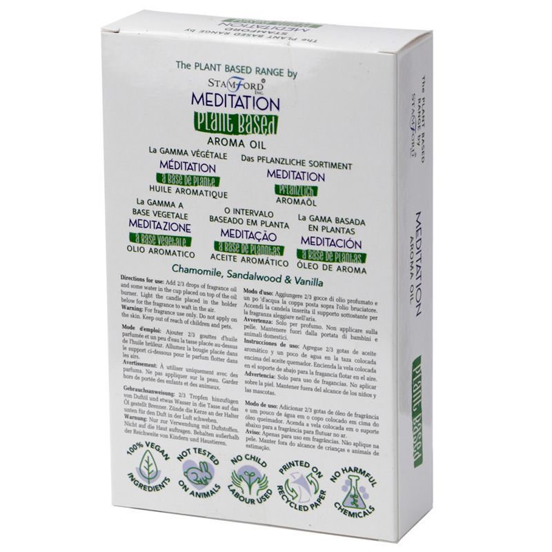 Pflanzliches Aromaöl 10ml - Meditation
