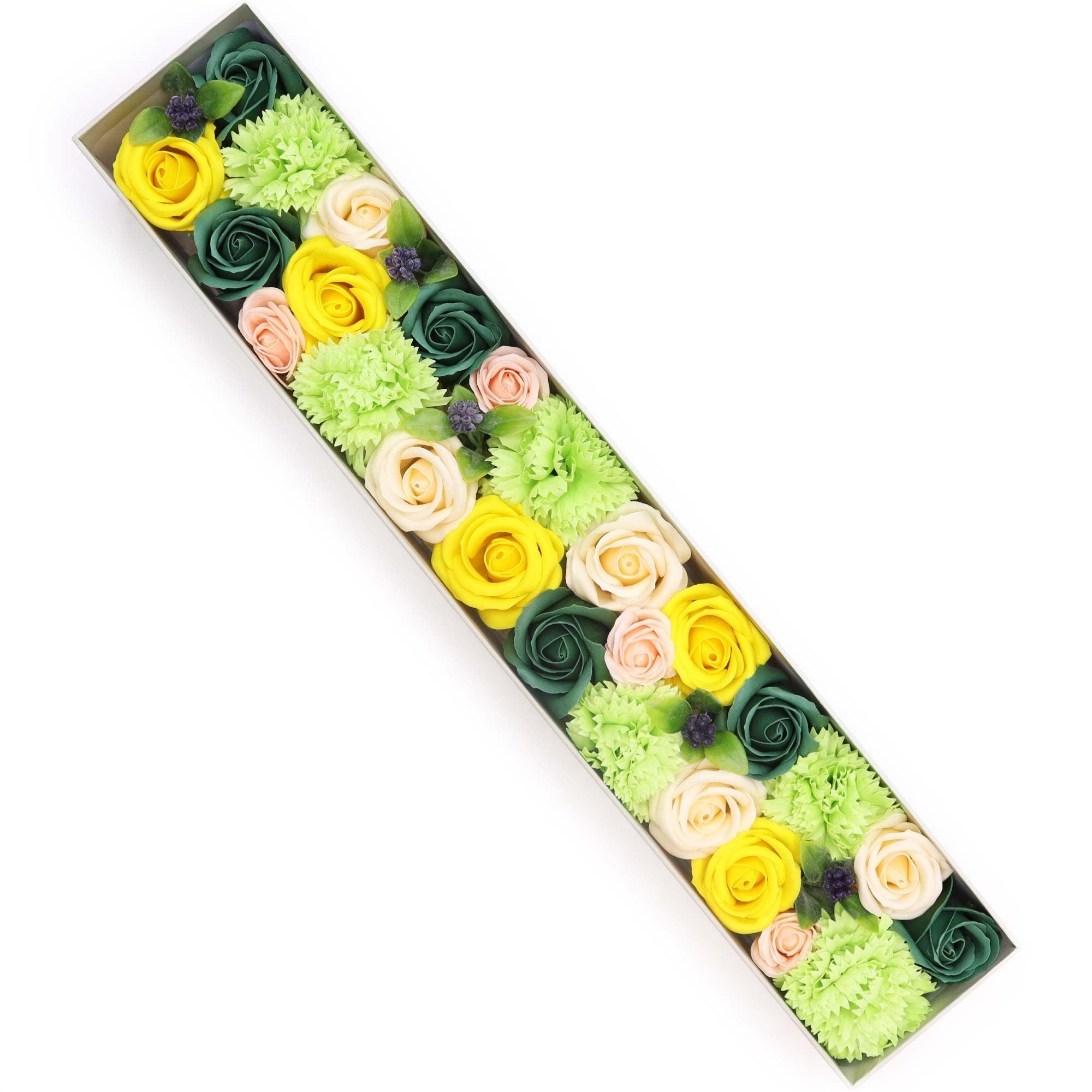 Merci Extra Long Gift Box – Spring Celebrations Yellow & Greens