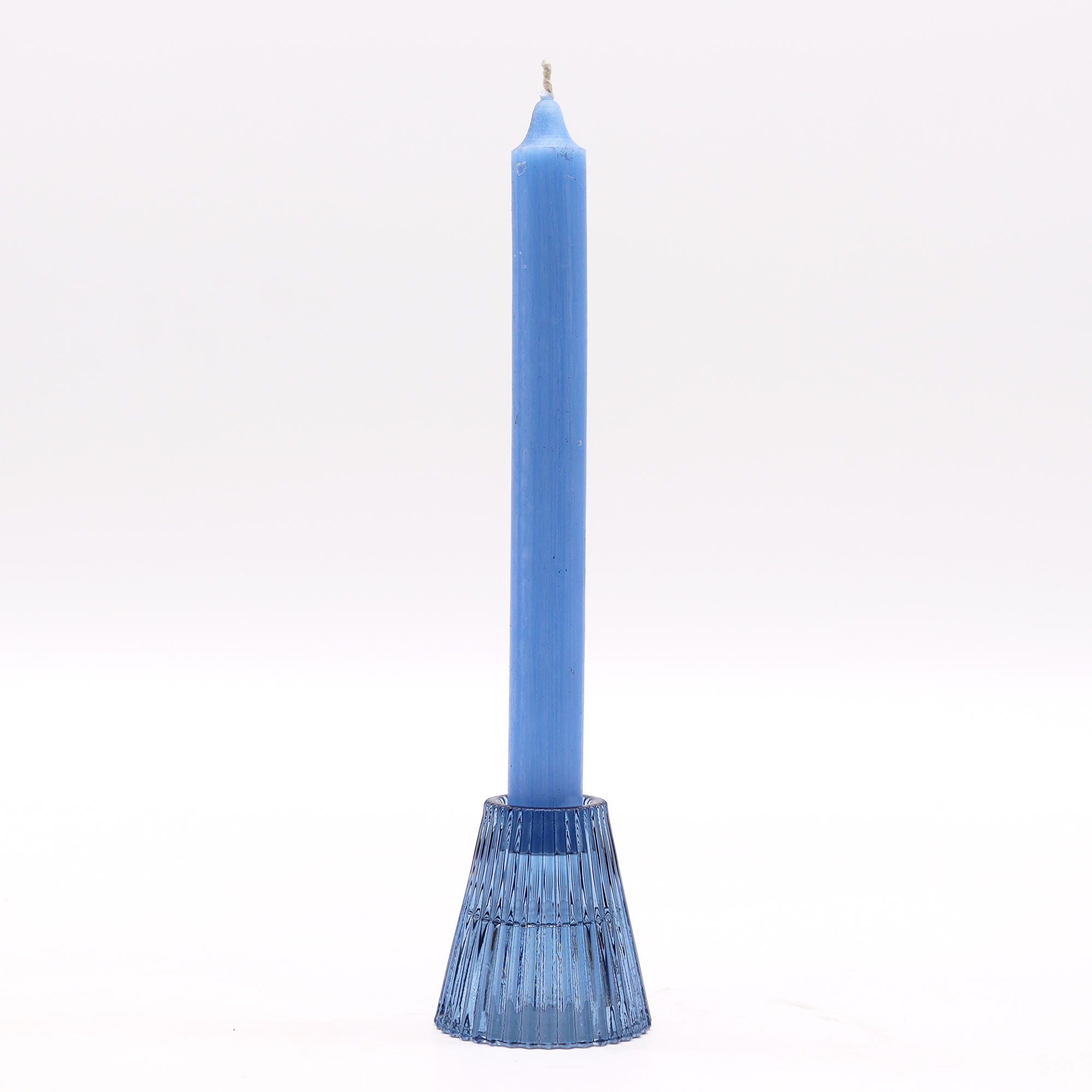 Flip Dinner Candle Tealight Holder Set of 2 – Royal Blue