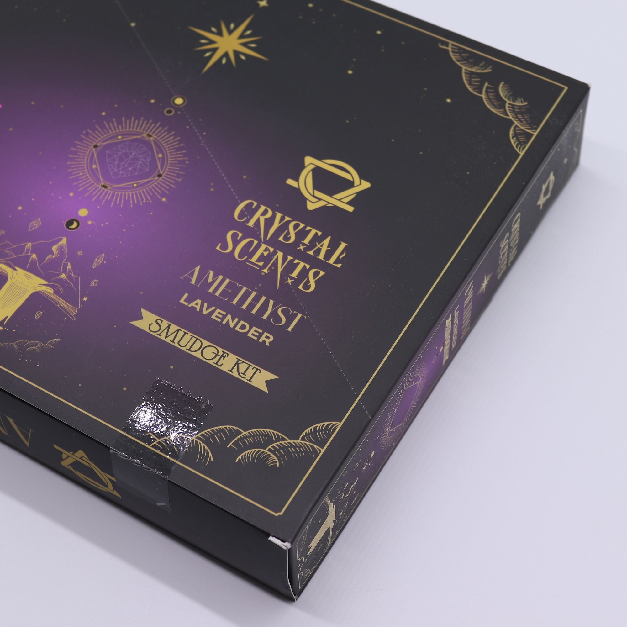 Crystal Scents Smudge Incense - Amethyst -  Lavender