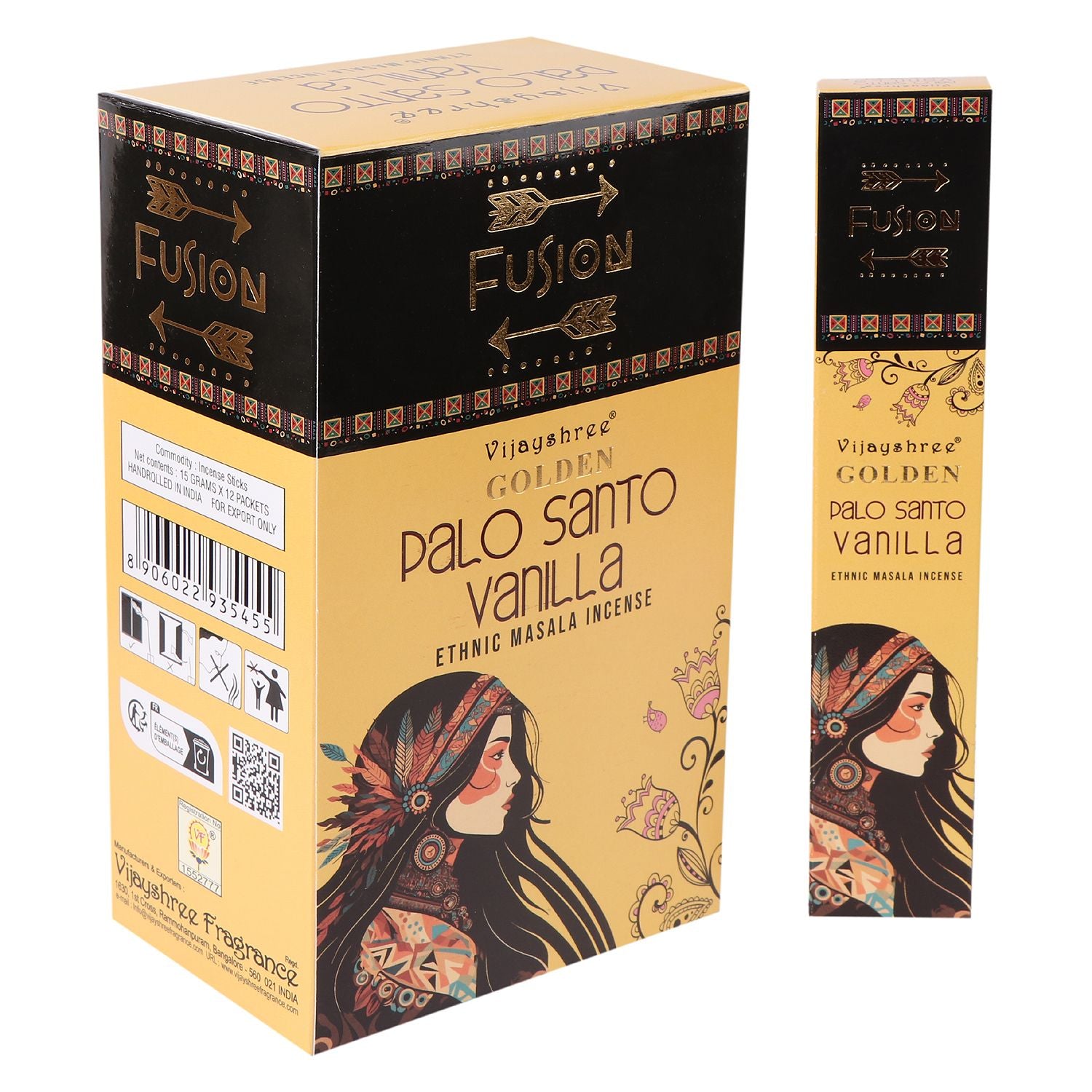 Golden Palo Santo and Vanilla 15g