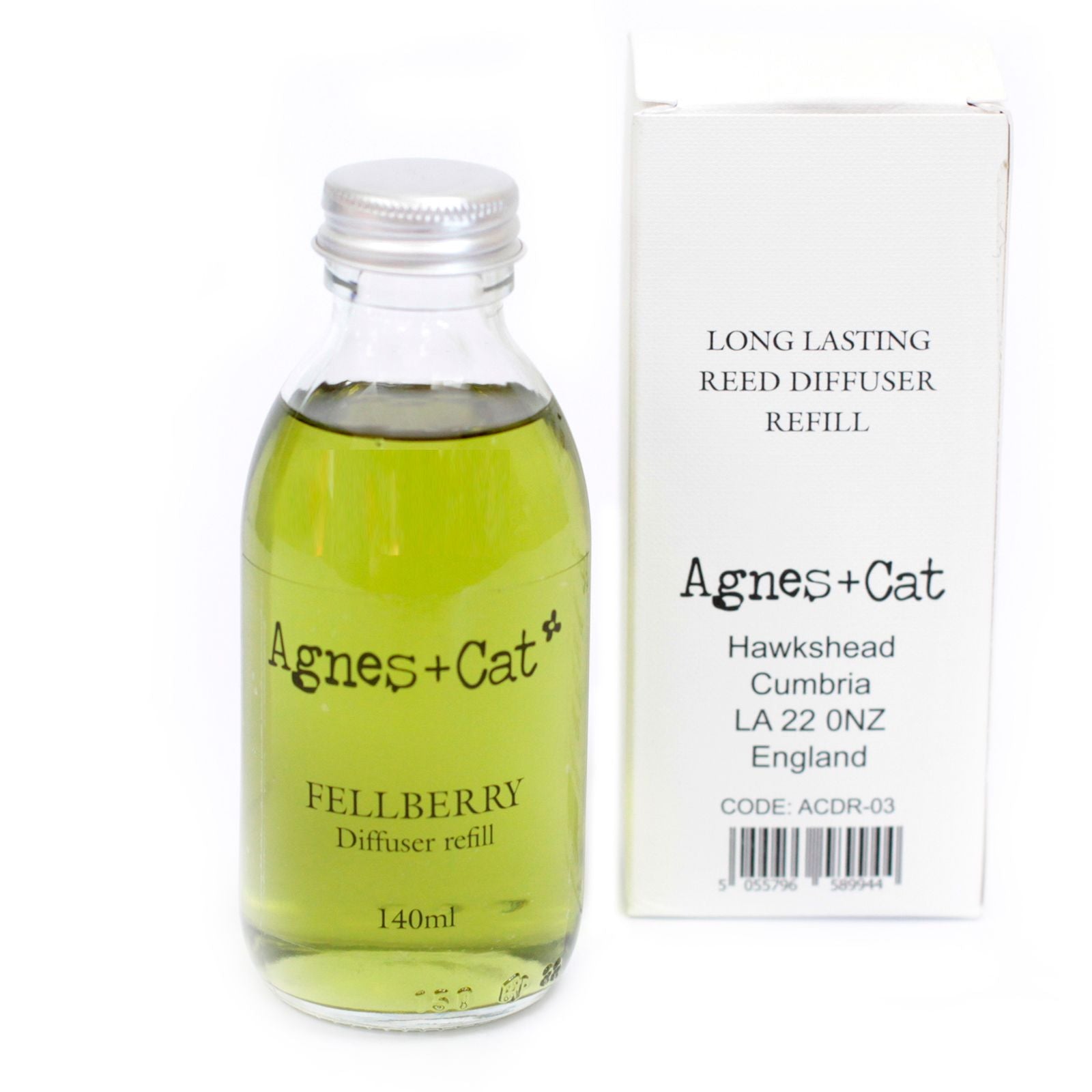 Agnes + Cat Reed Diffuser Refill 140 ml – Fell Berry