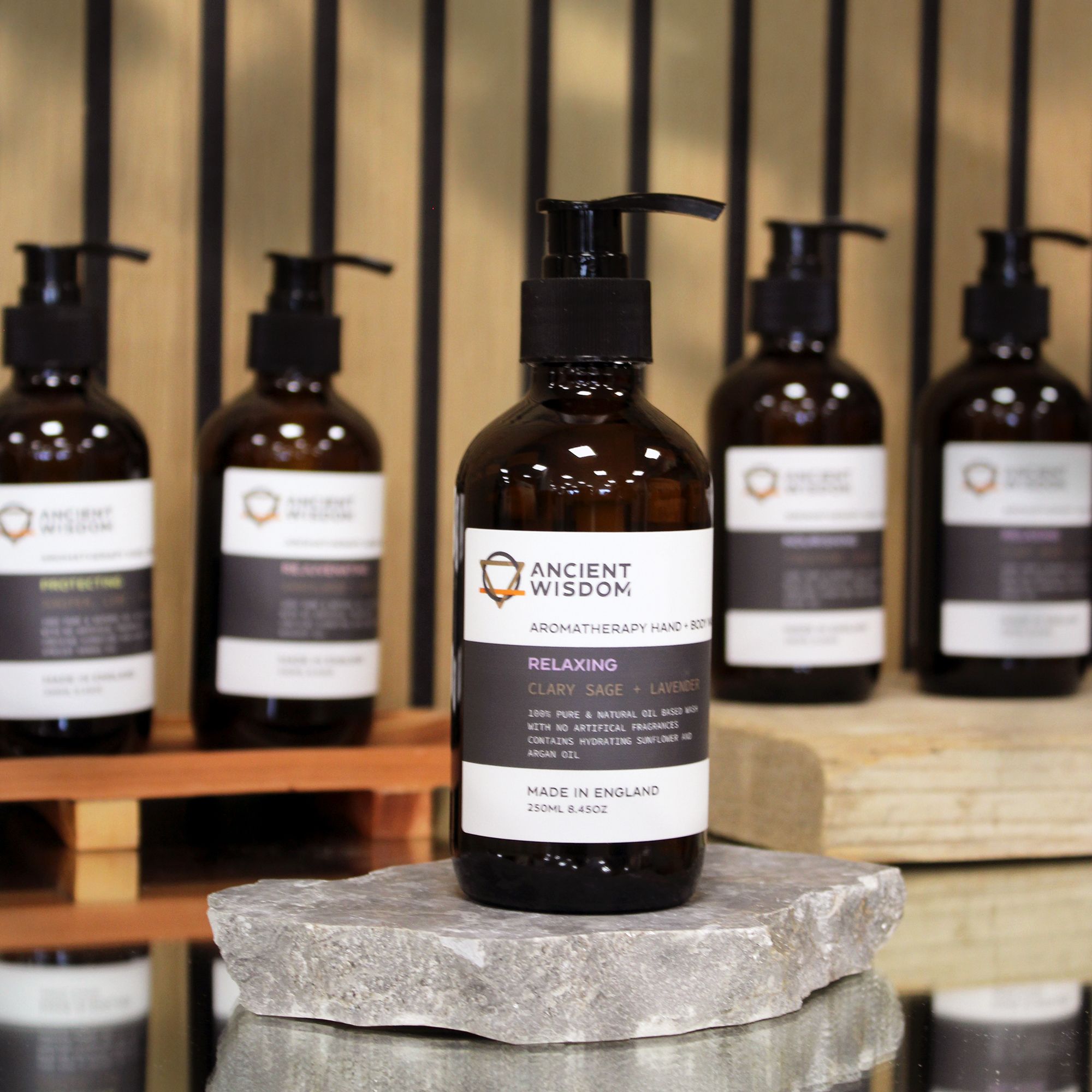 Aromatherapy Hand & Body Wash 250ml - Tangerine, Ylang & Patchouli