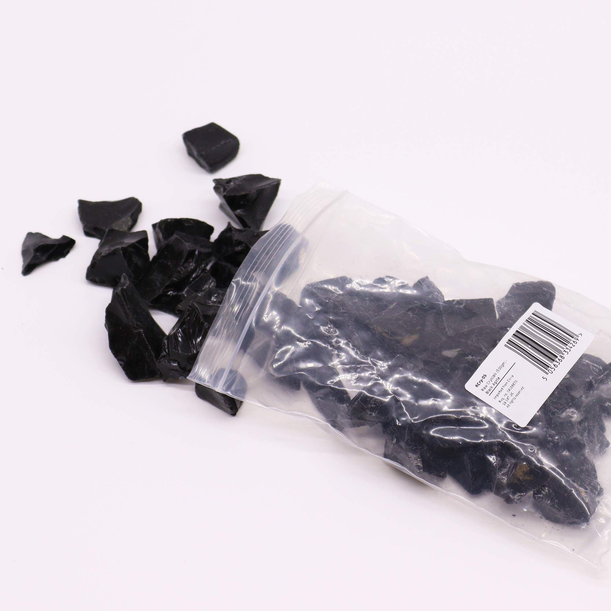 Raw Crystals 500g - Black Obsidian